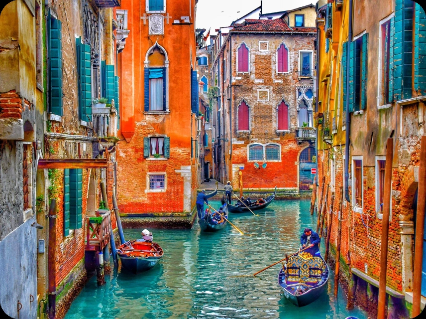 Venice Inspired Color Palettes