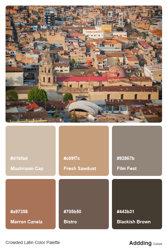 Latin Colors Palette