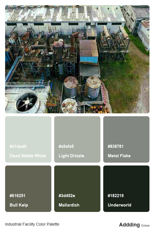 Industrial Logo Color Palette