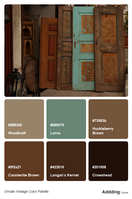 Antique Colour Palette