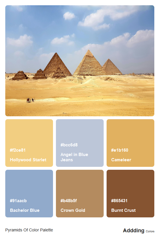 Egyptian Colour Scheme