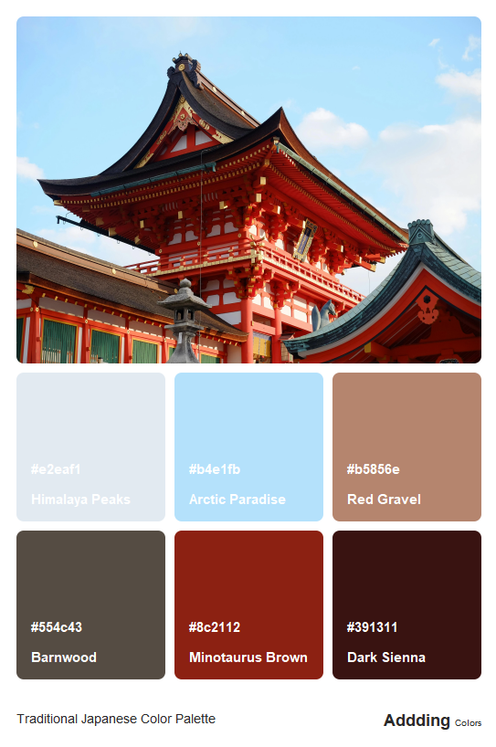 Jp Color Traditional Japanese Colors