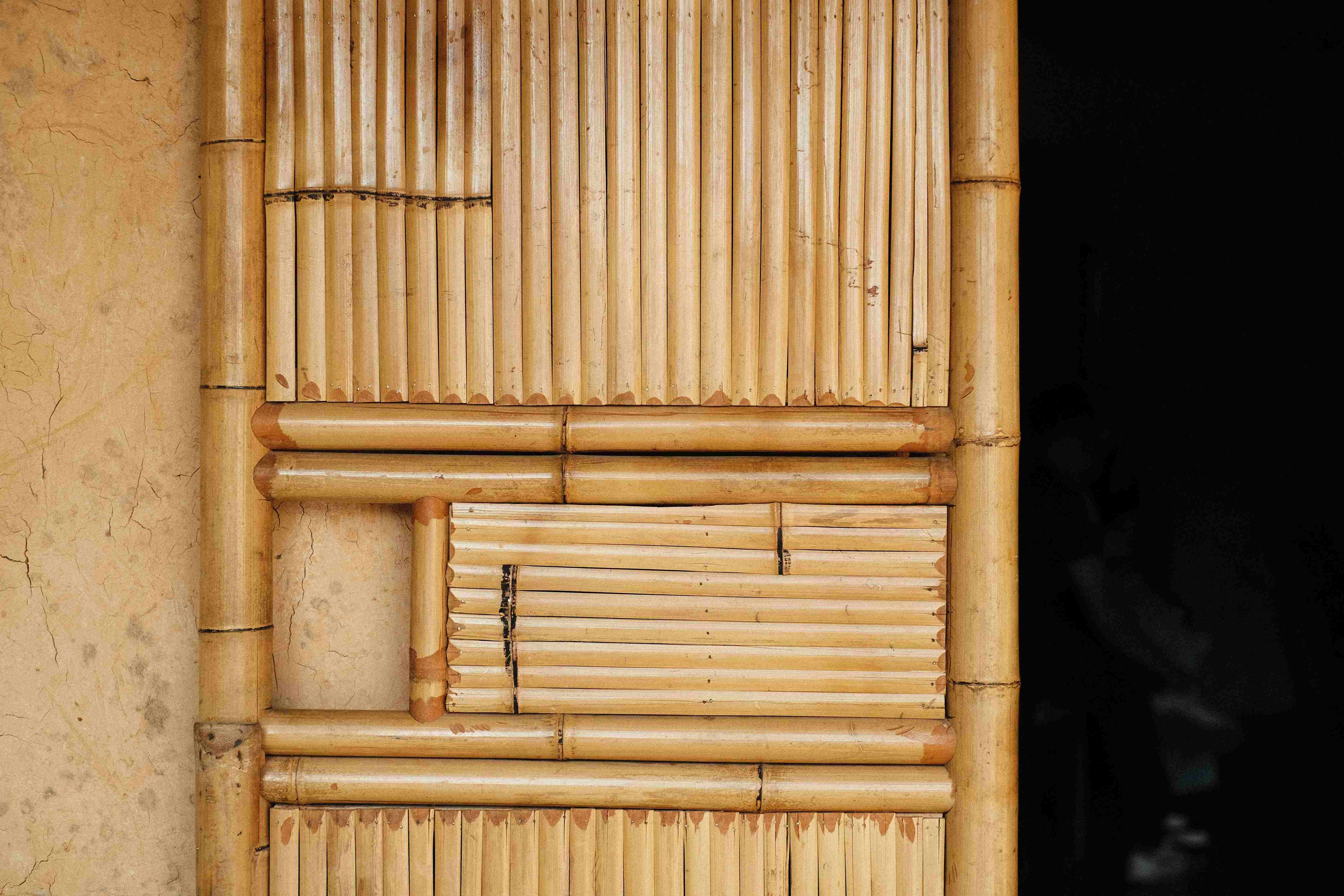 Bamboo Wall Panel Detail Bamboo Wall Panel Detail