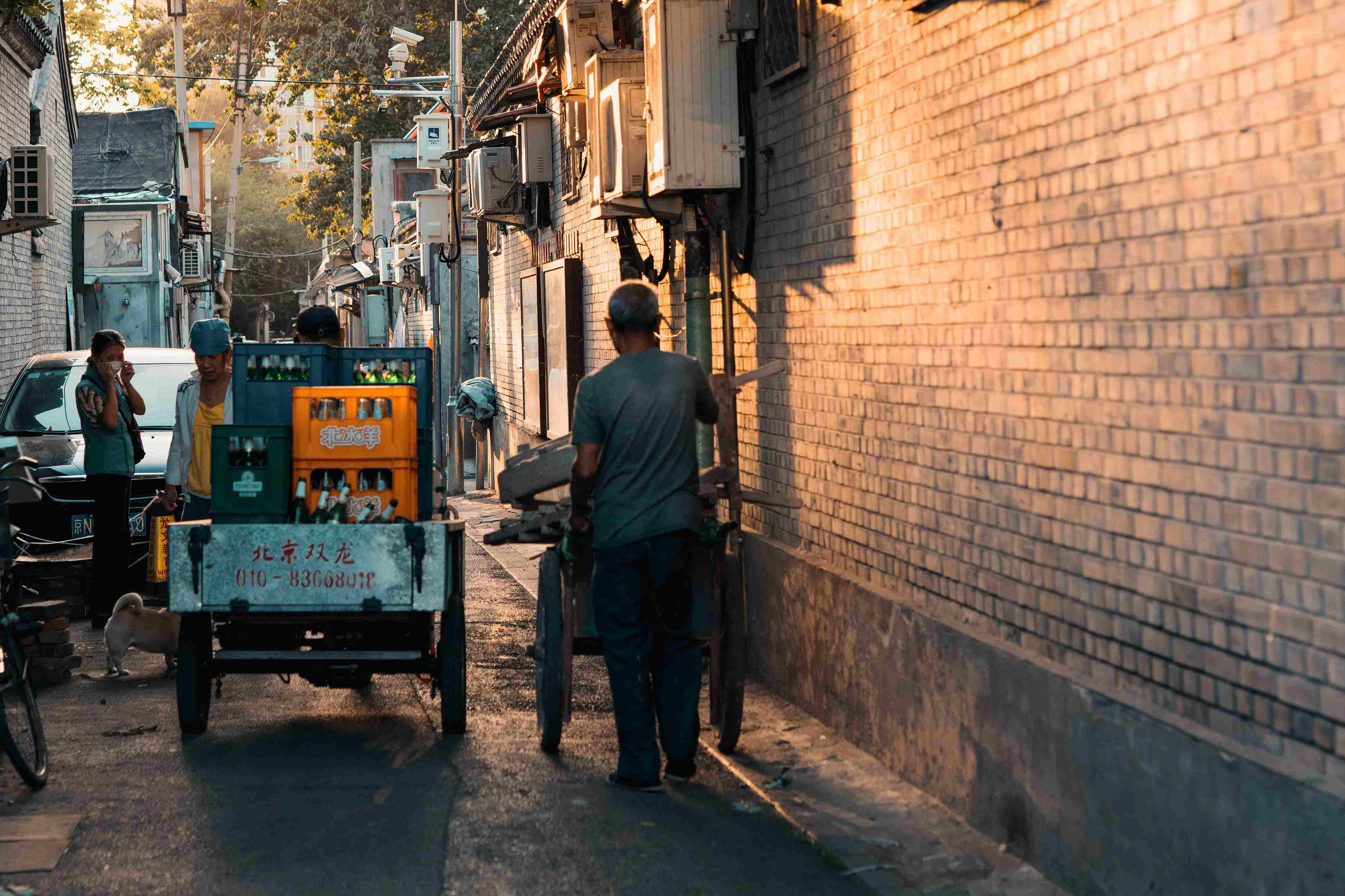 Beijing Alley at Dusk Beijing Alley at Dusk