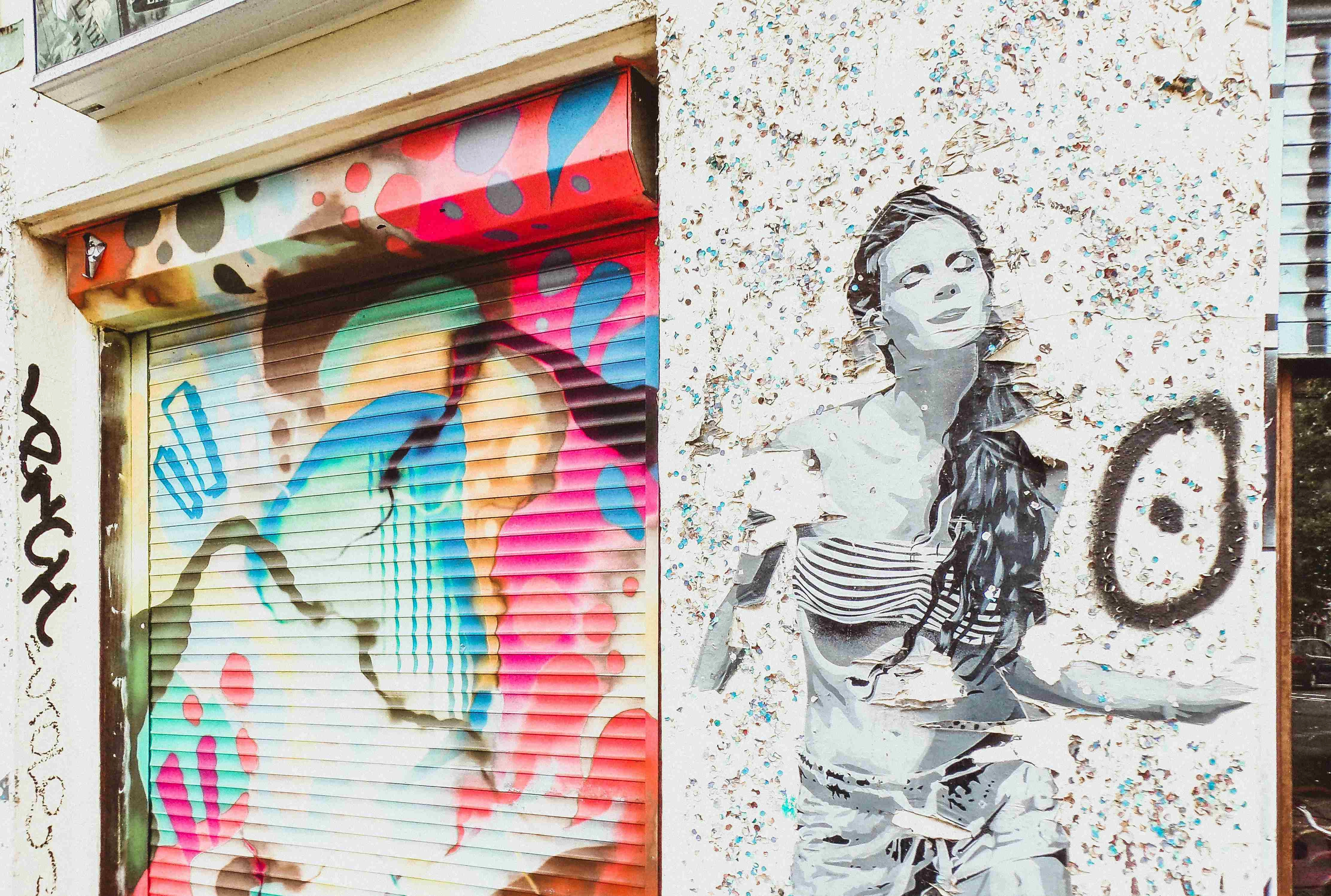 Urban Street Art Contrast