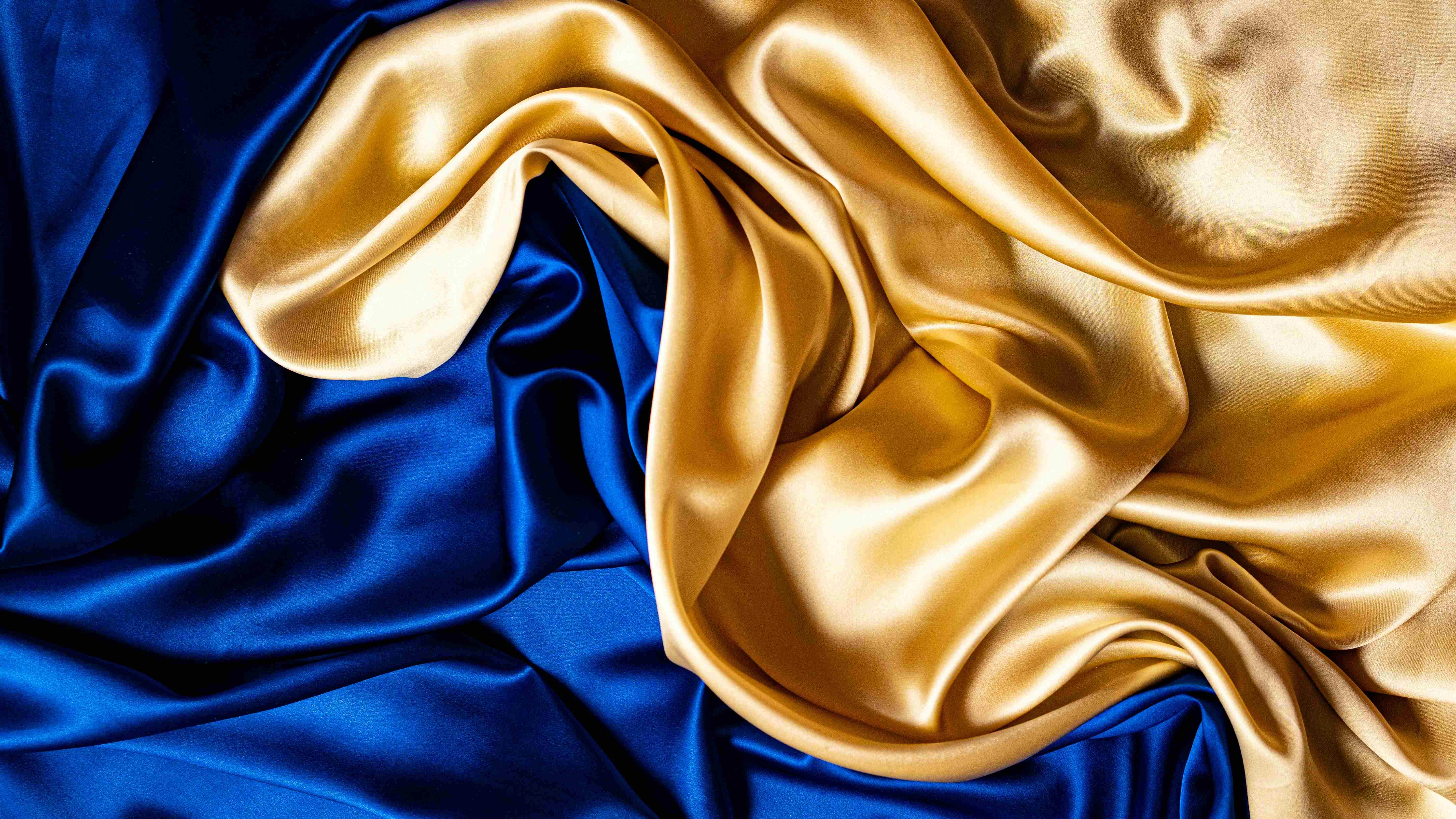 Blue and Gold Silk Blue and Gold Silk