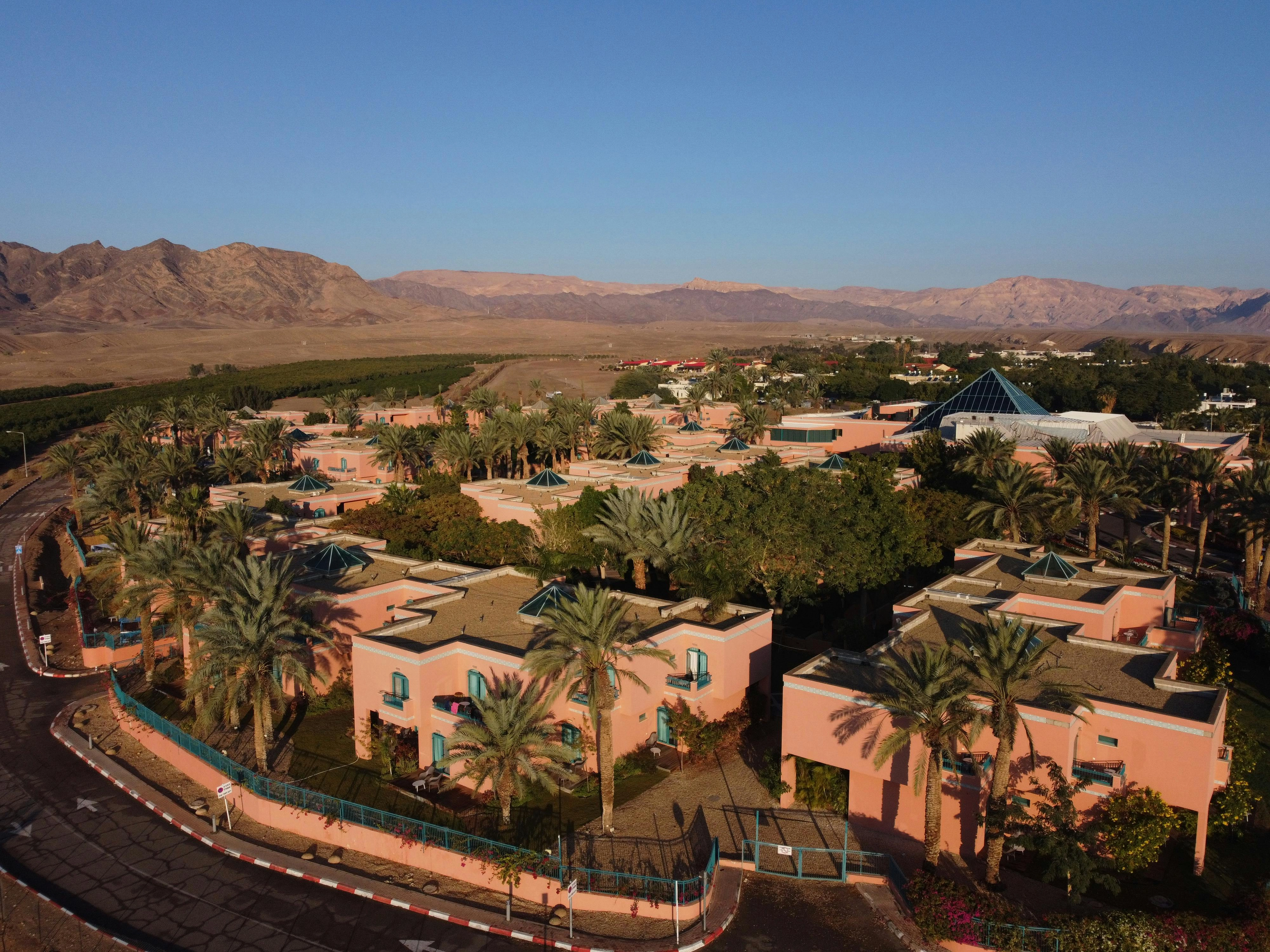 Desert Resort Oasis Panorama Desert Resort Oasis Panorama