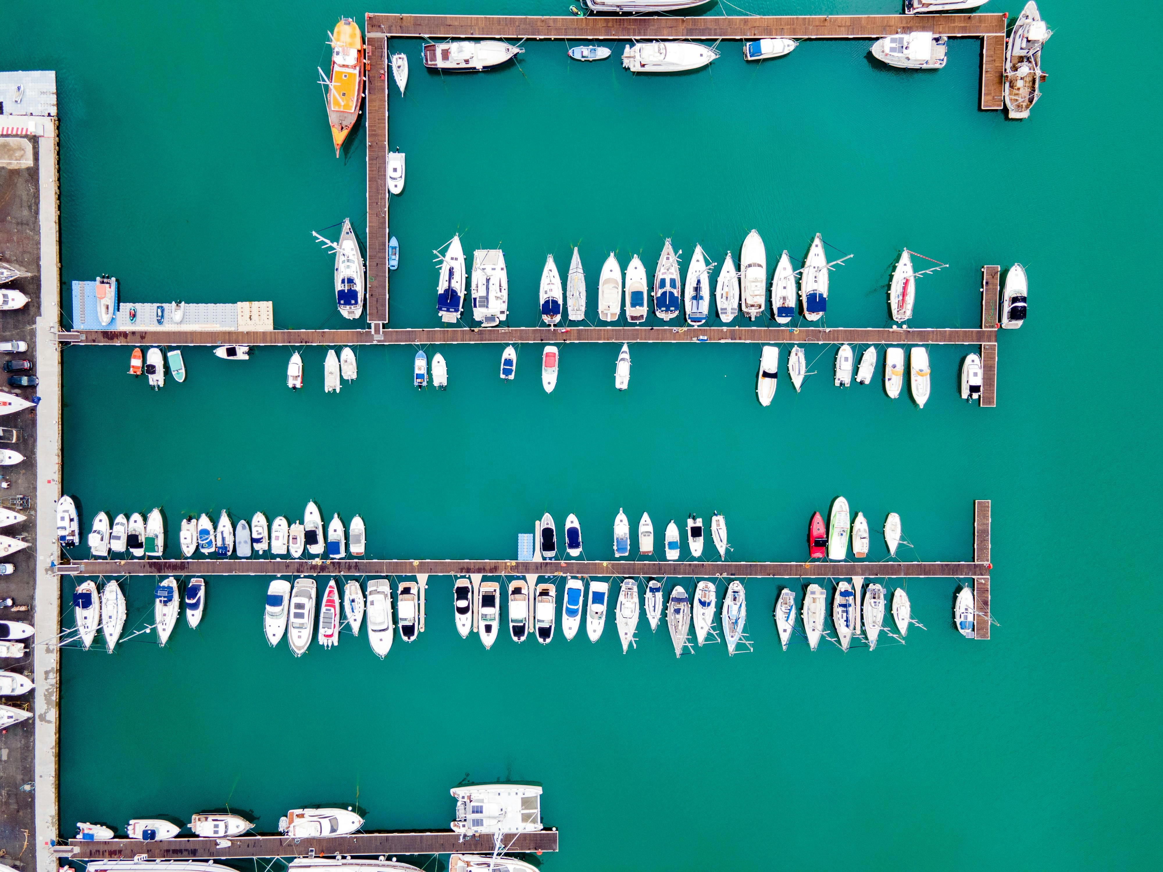 Marina Aerial View