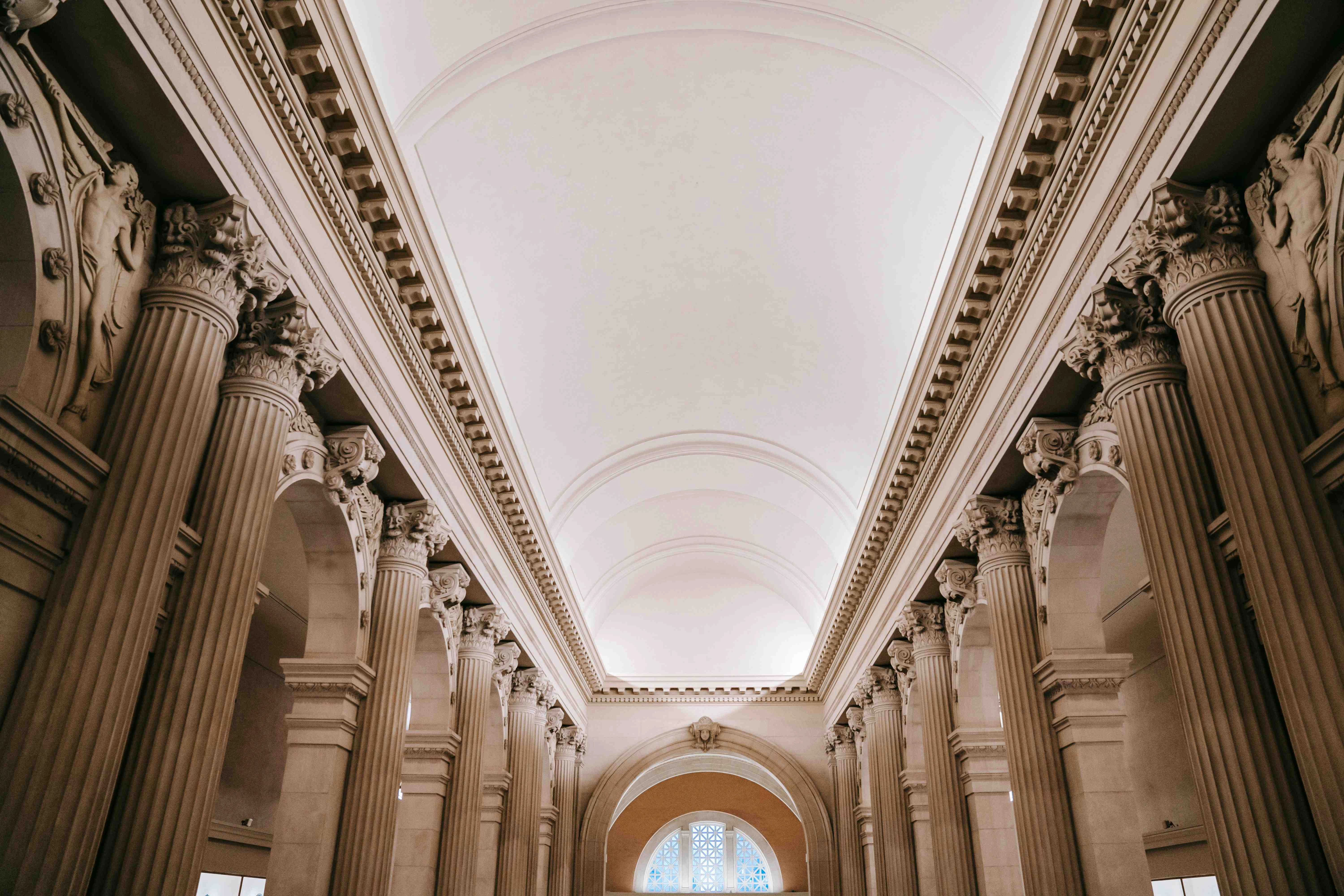 Ornate Neoclassical Interior Architecture Ornate Neoclassical Interior Architecture