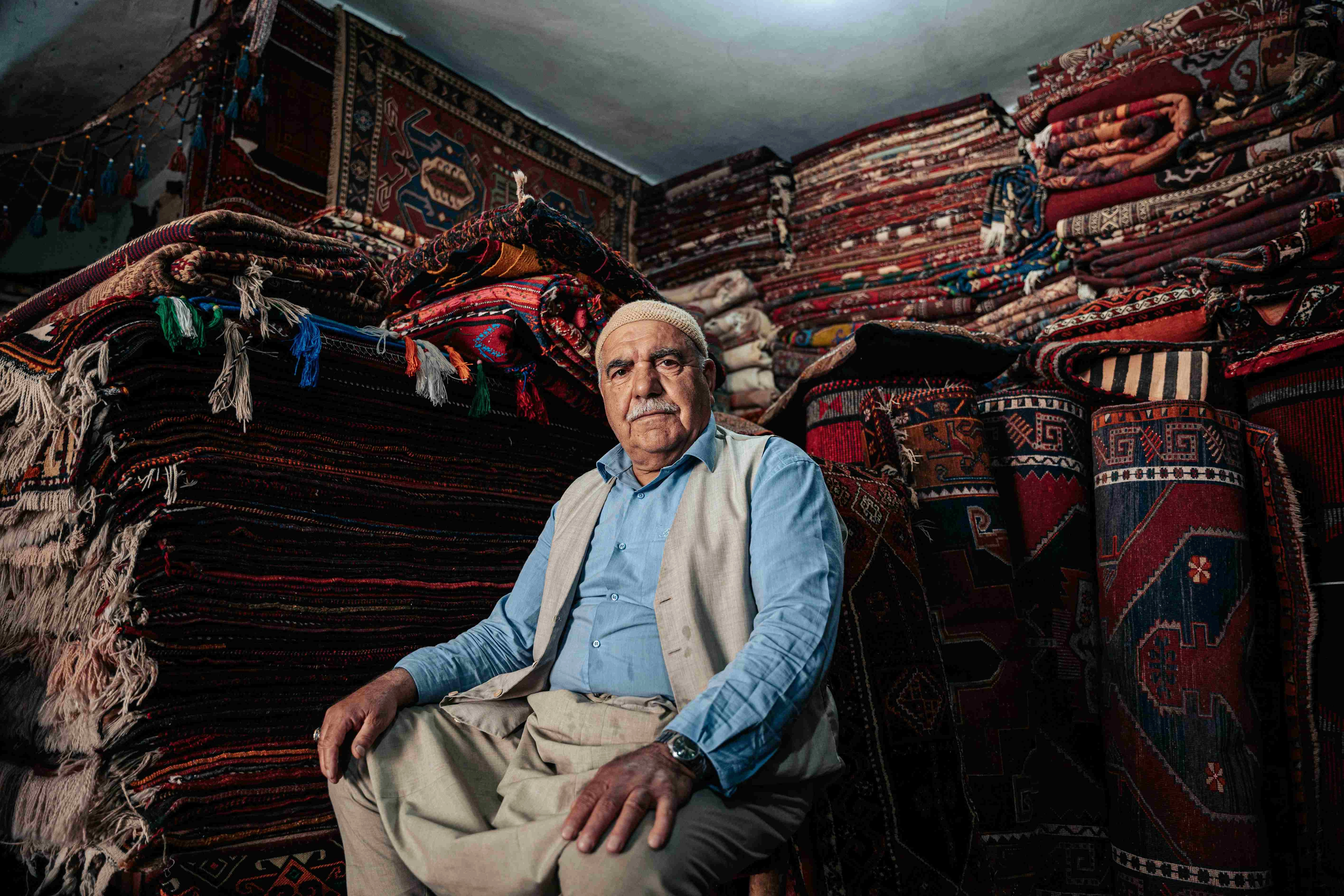 Rug Merchant's Colorful Domain