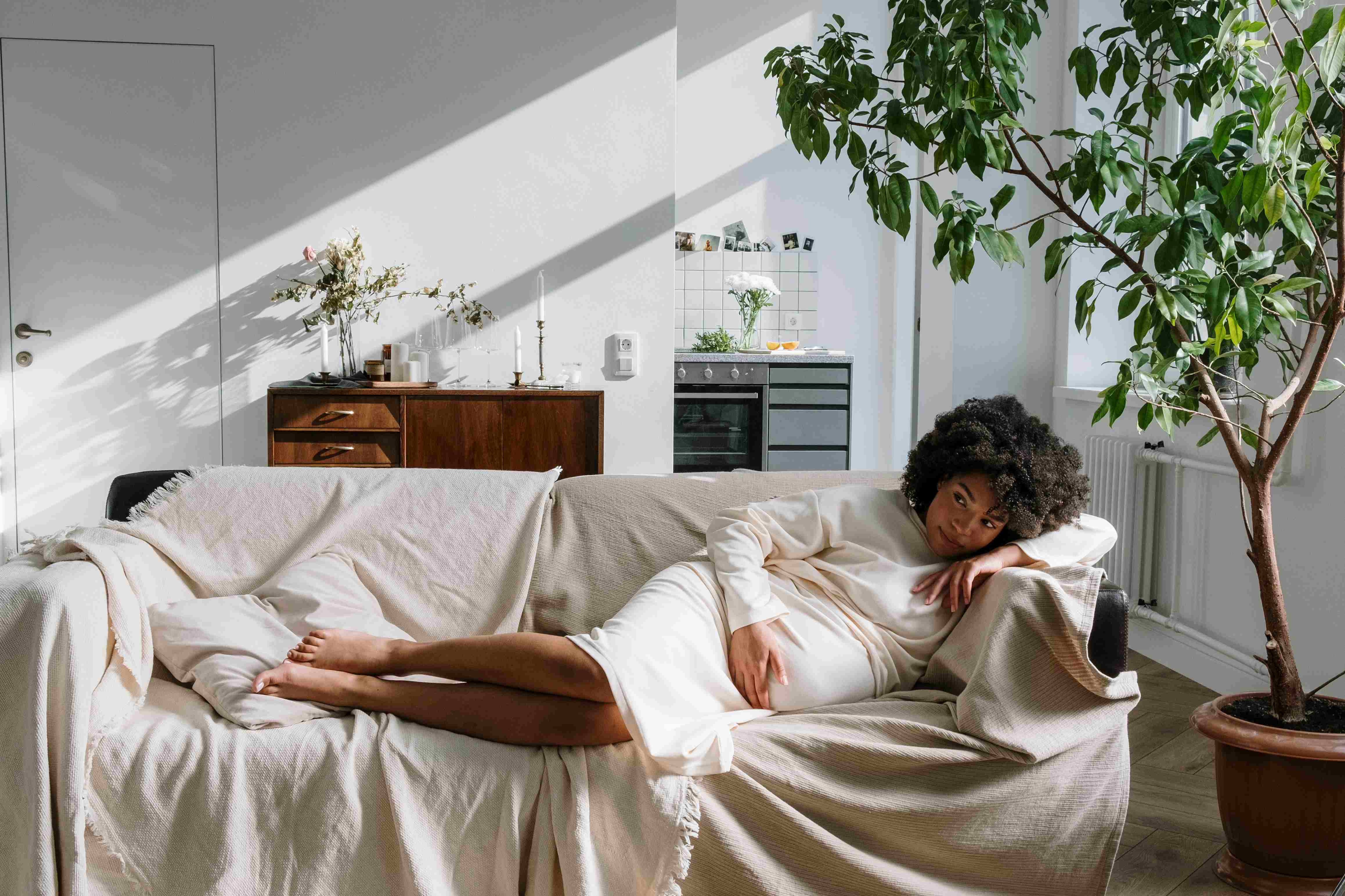 Sunlit Apartment Interior Relaxation