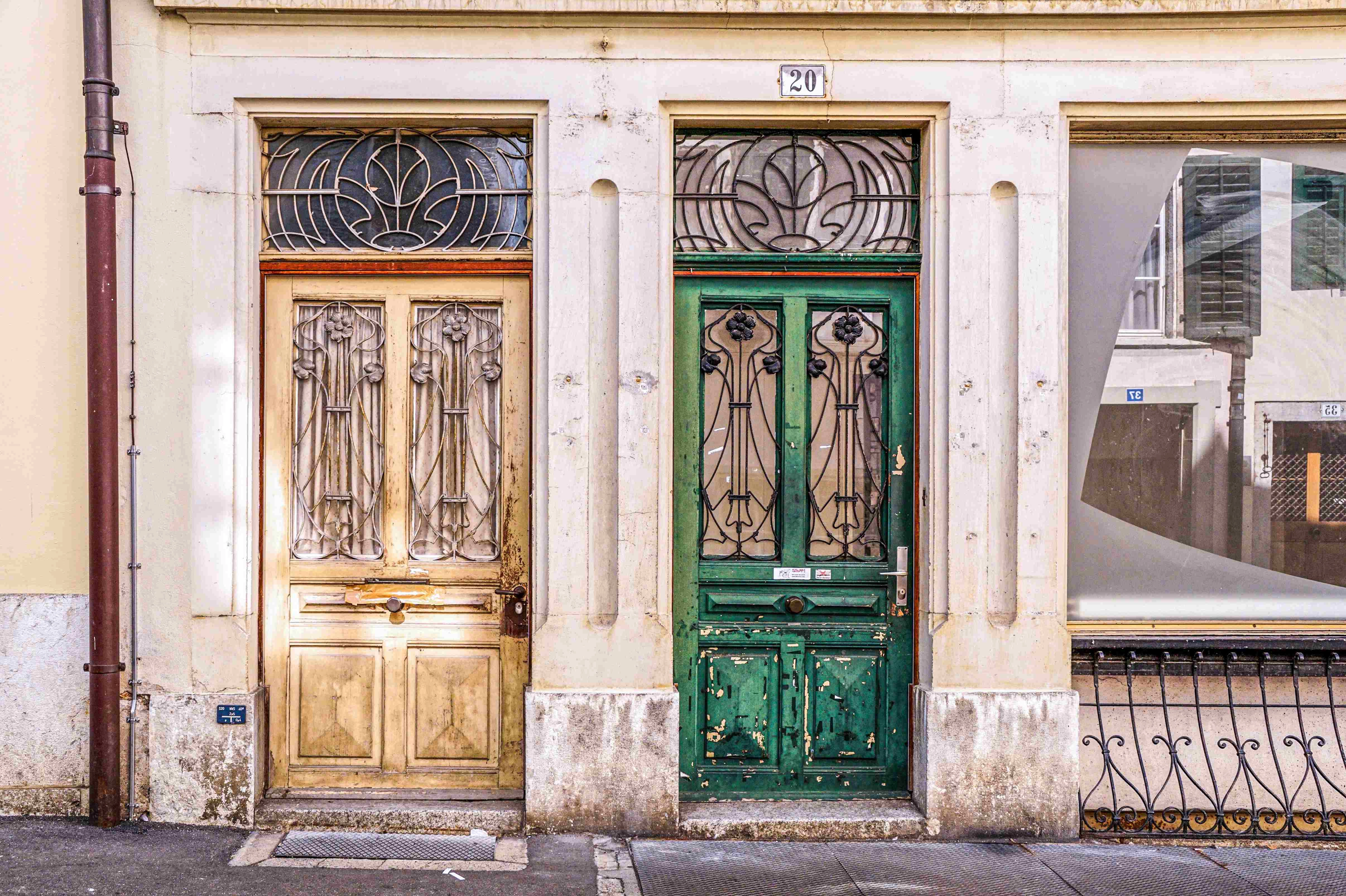 Art Nouveau Doors in Paris