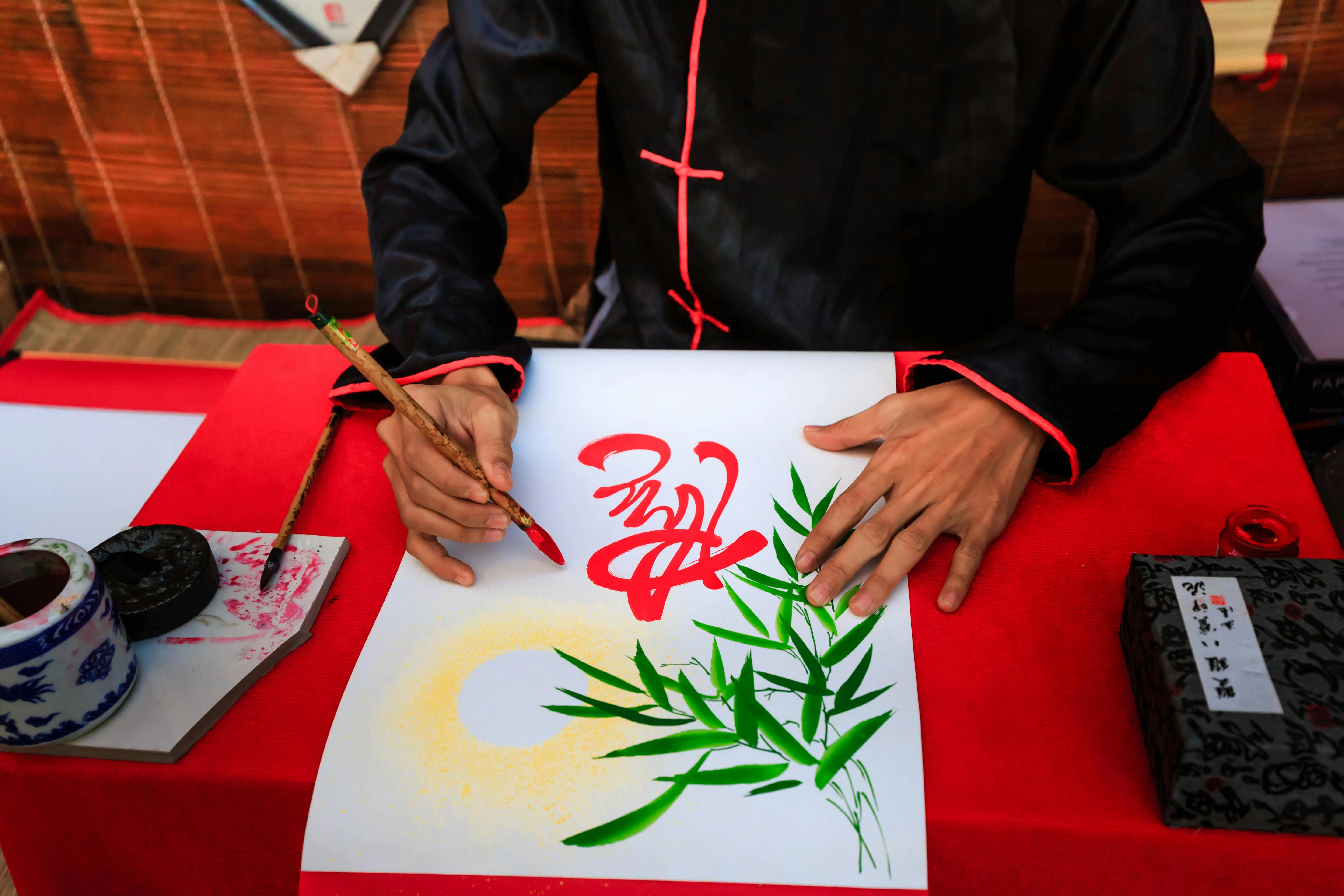 Chinese Calligraphy Art Session