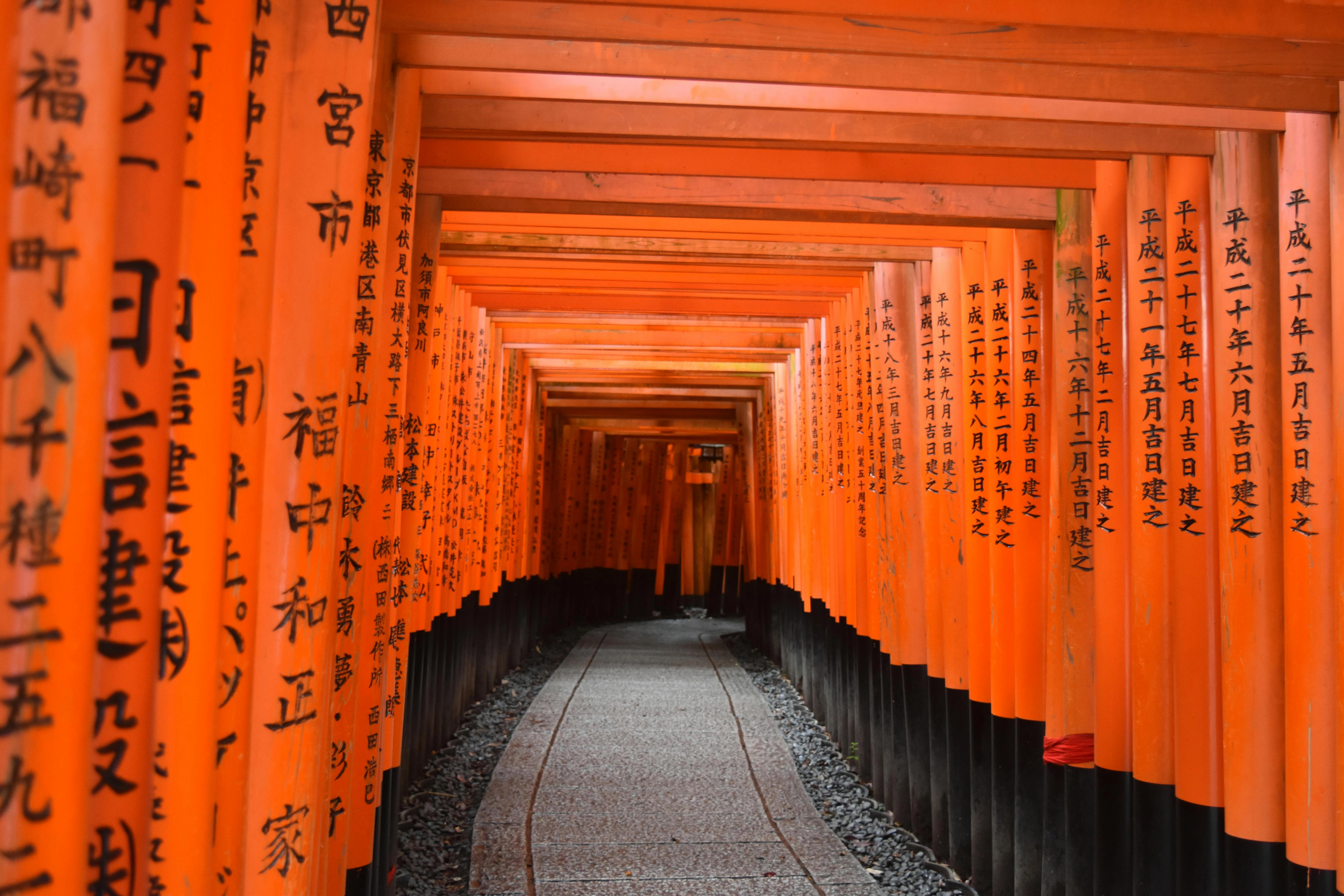 Fushimi Inari Shrine Pathway Fushimi Inari Shrine Pathway