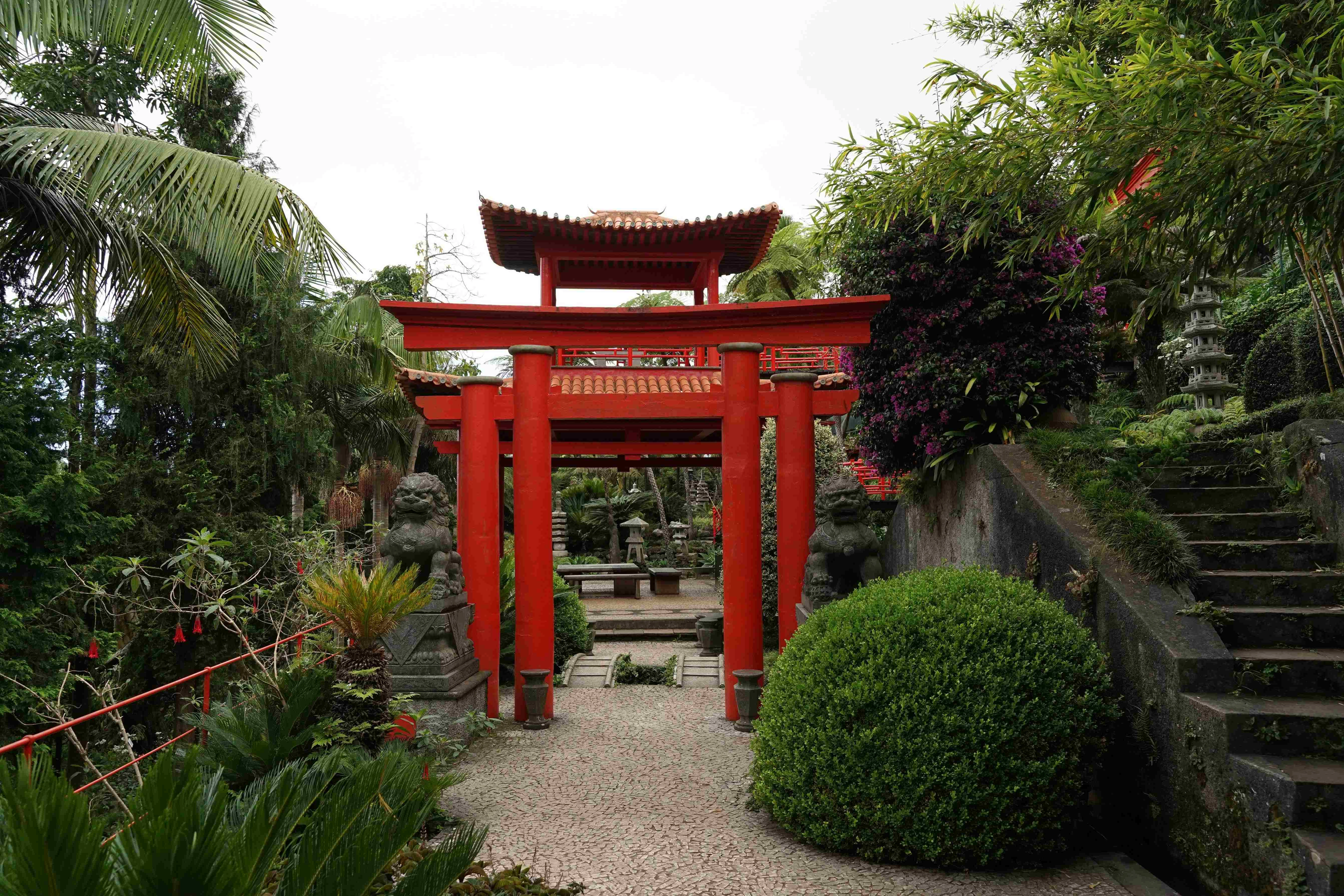Japanese Garden Torii Gate Japanese Garden Torii Gate
