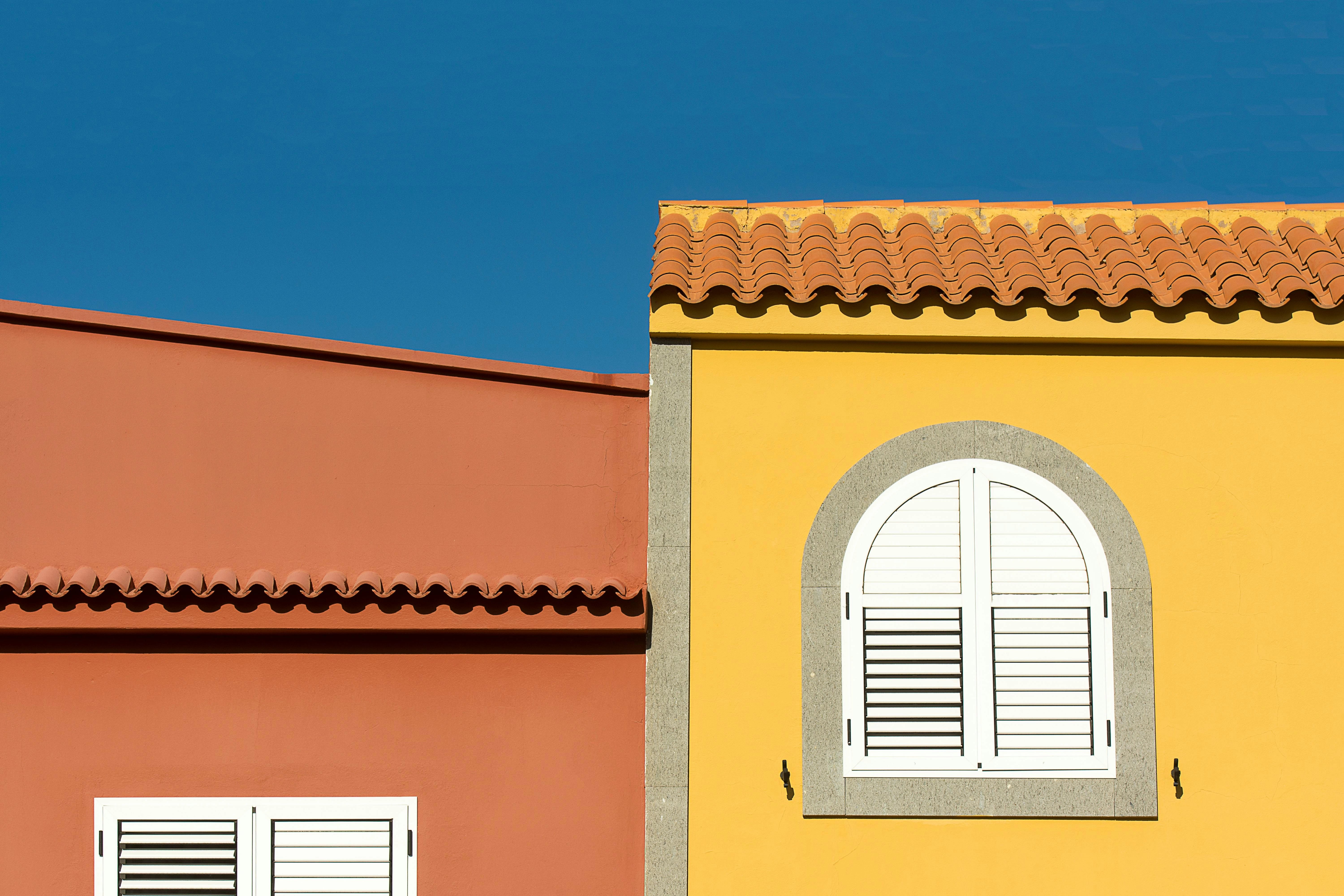 Mediterranean Architecture Color Contrast