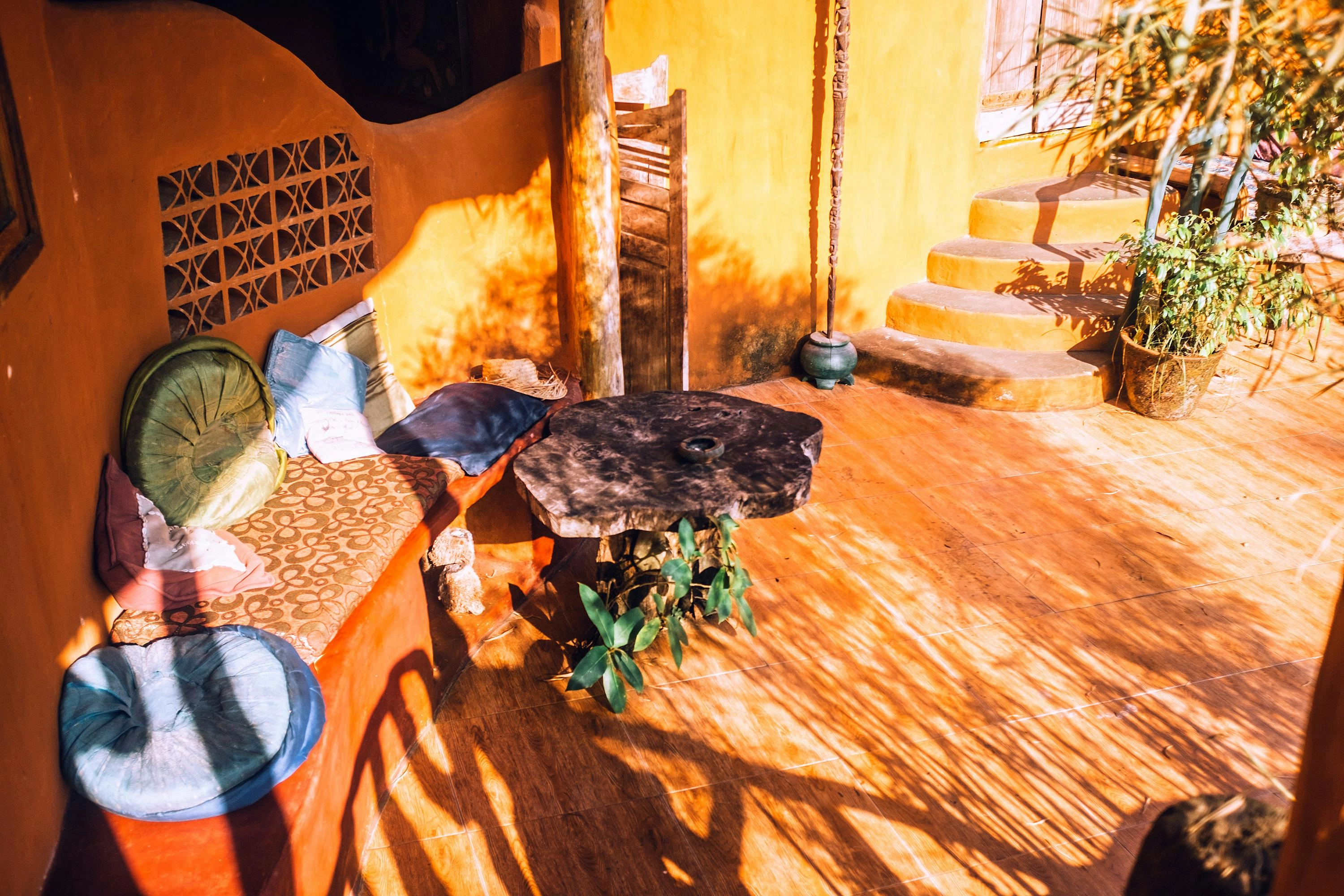 Rustic Mexican-inspired Sunlit Patio Rustic Mexican-inspired Sunlit Patio