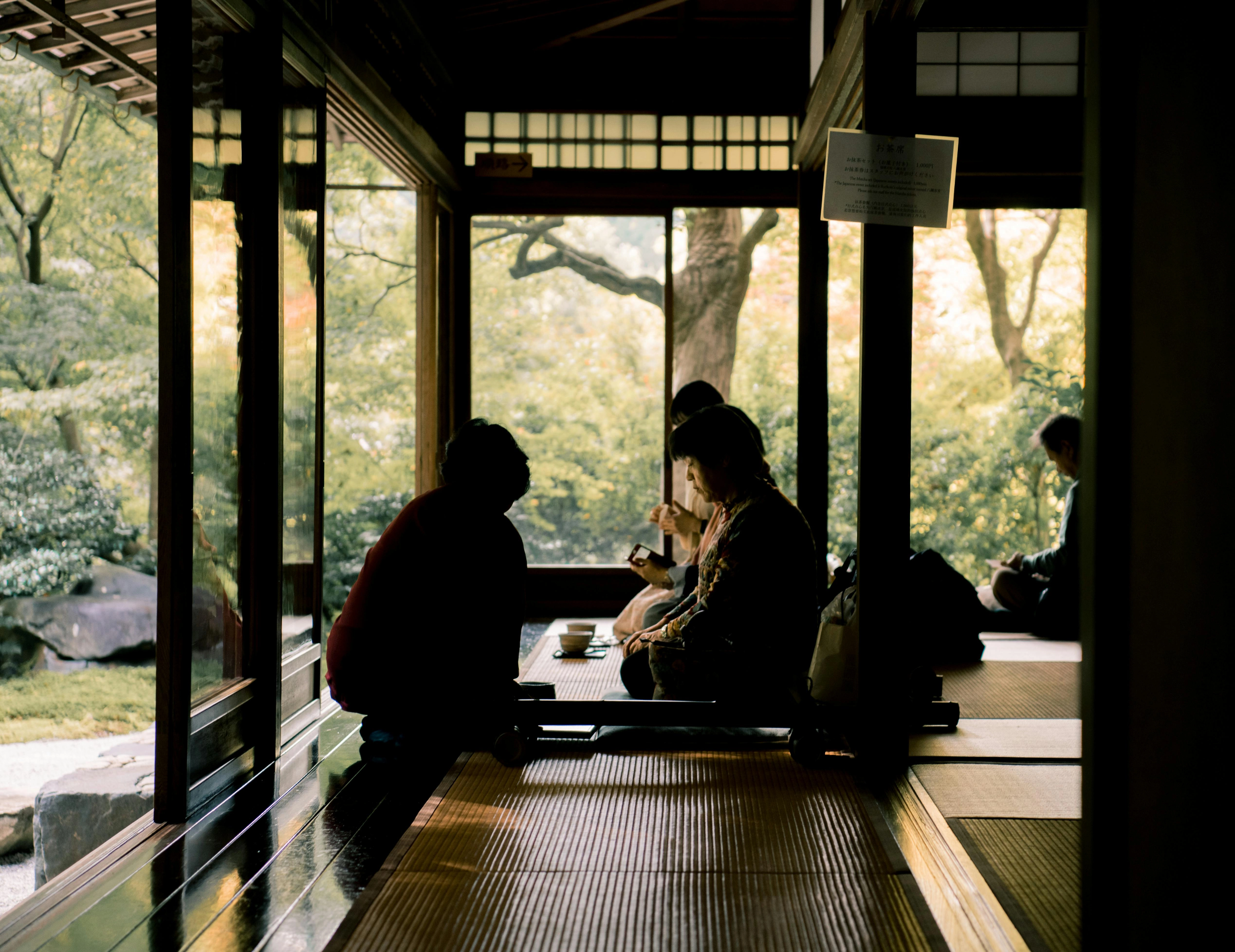 Tranquil Japanese Tea House Tranquil Japanese Tea House