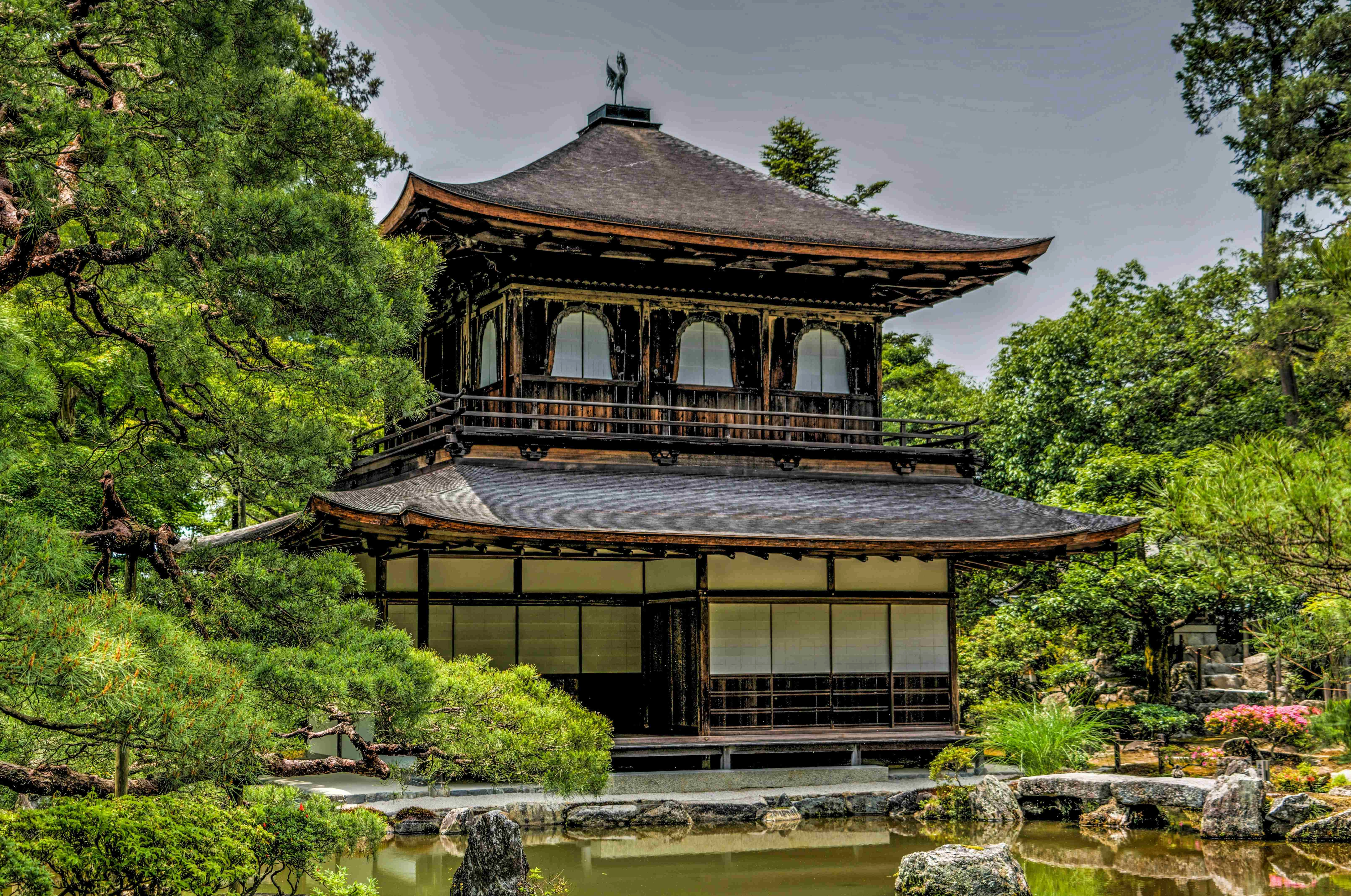 Tranquil Japanese Temple Garden