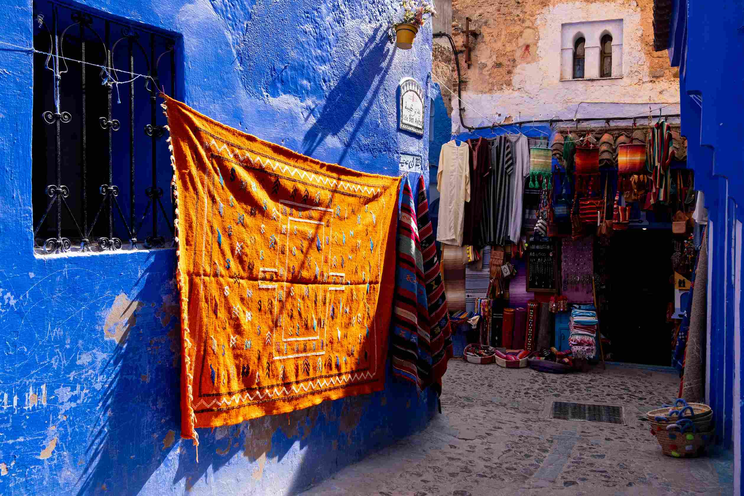 Vibrant Moroccan Market Scene