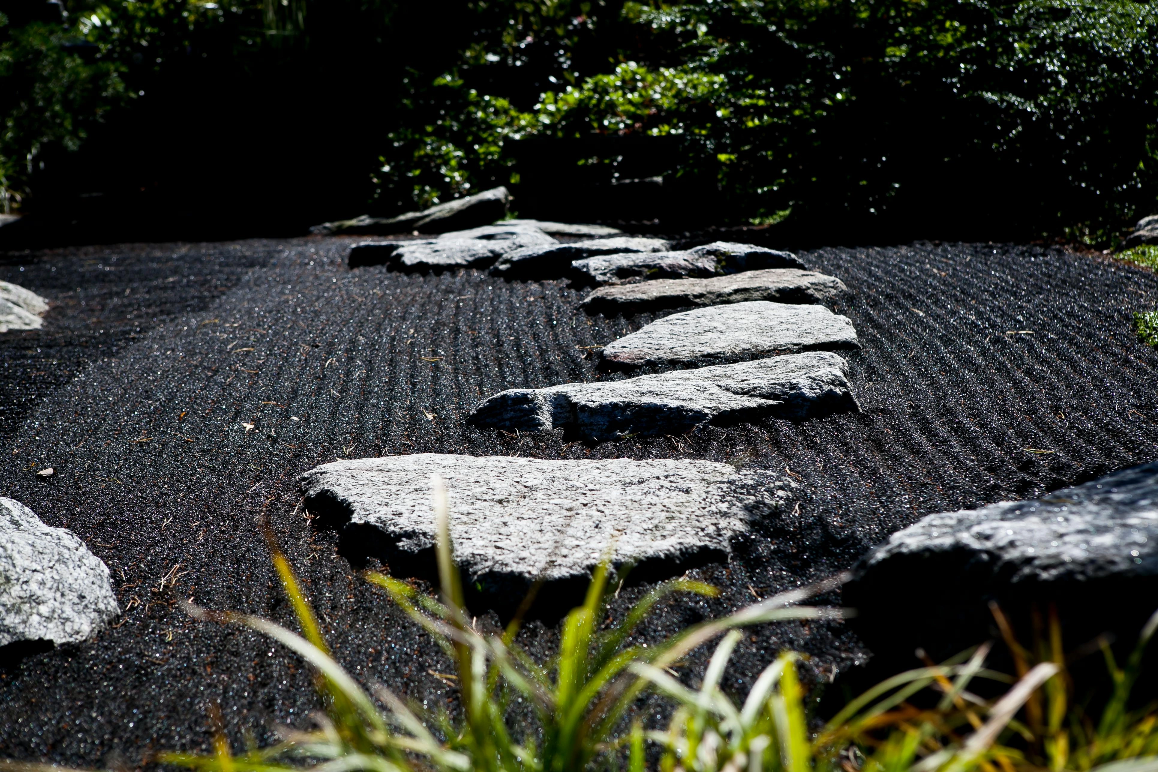 Zen Garden Stone Path Zen Garden Stone Path