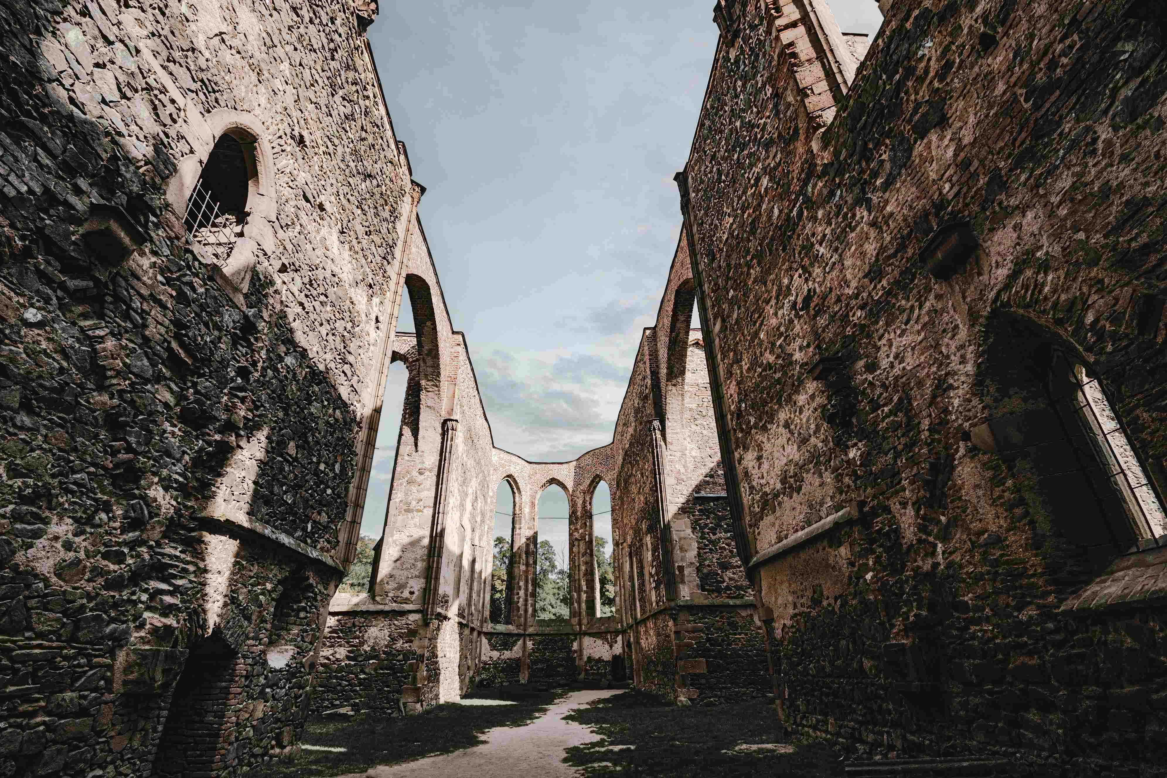 Ancient Stone Cathedral Ruins Ancient Stone Cathedral Ruins