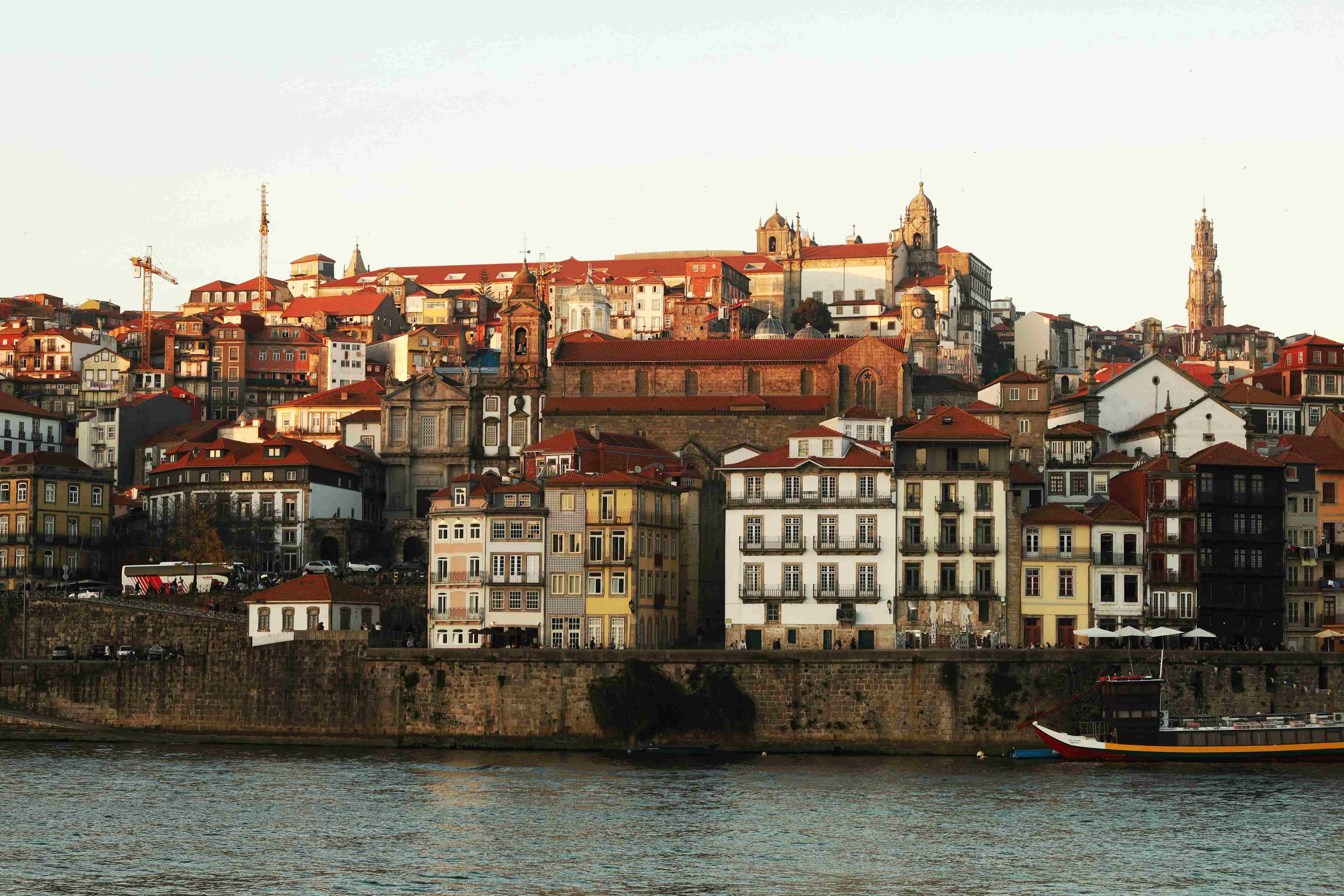 Historic Porto Riverfront Cityscape Historic Porto Riverfront Cityscape