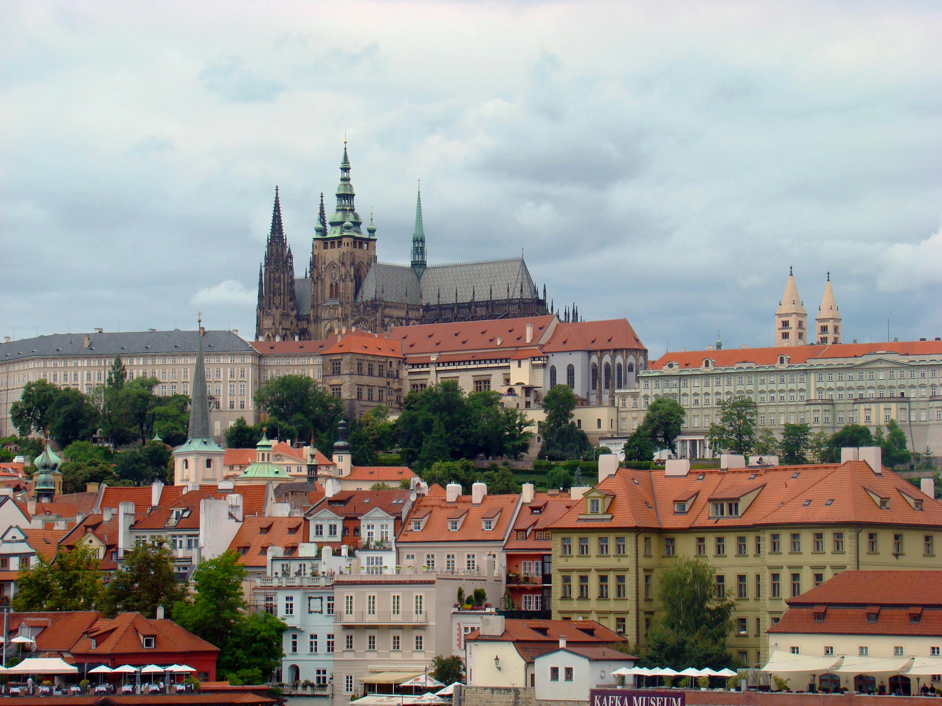 Prague Castle Cityscape View Prague Castle Cityscape View