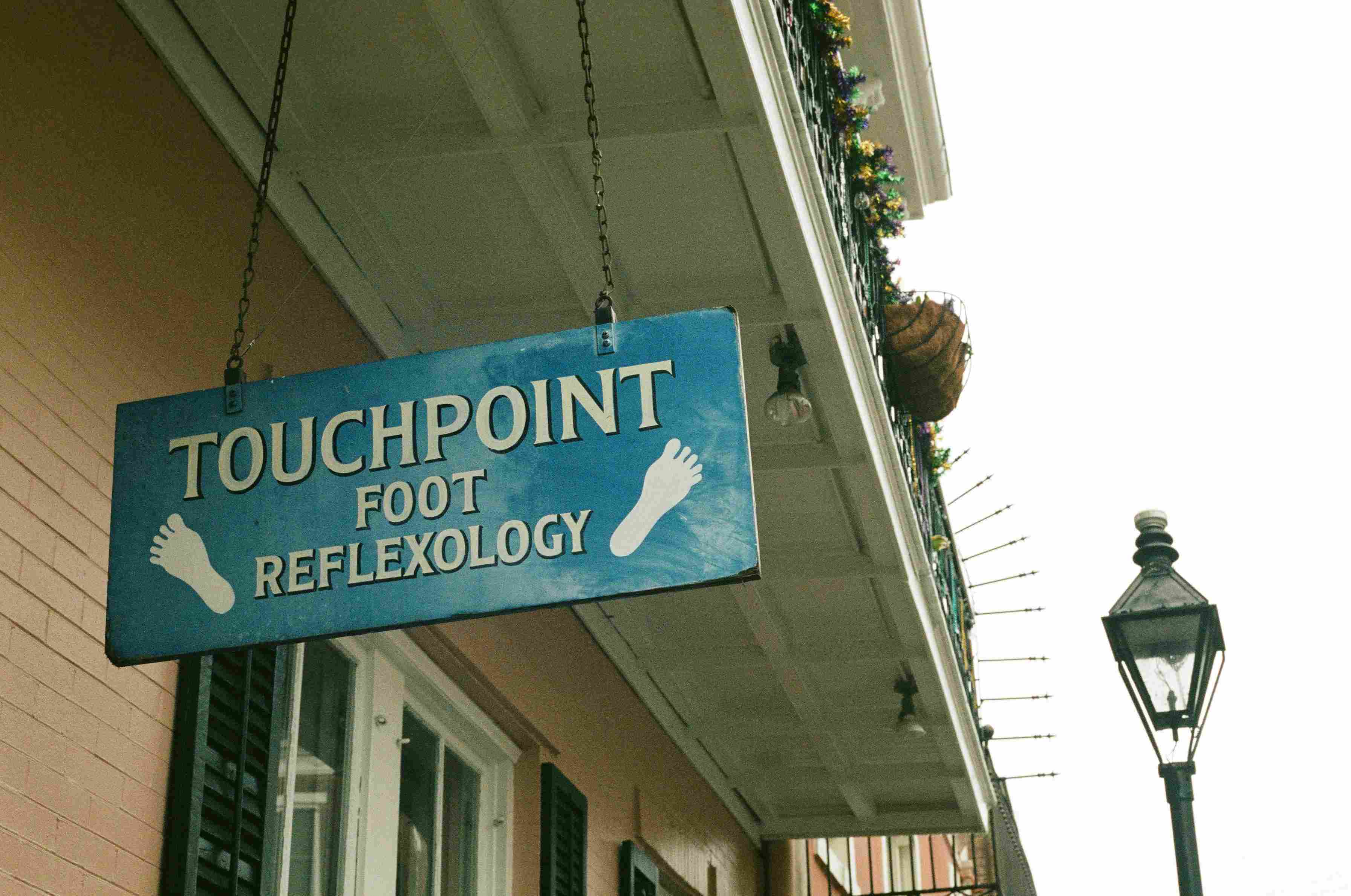 Touchpoint Foot Reflexology Sign Touchpoint Foot Reflexology Sign
