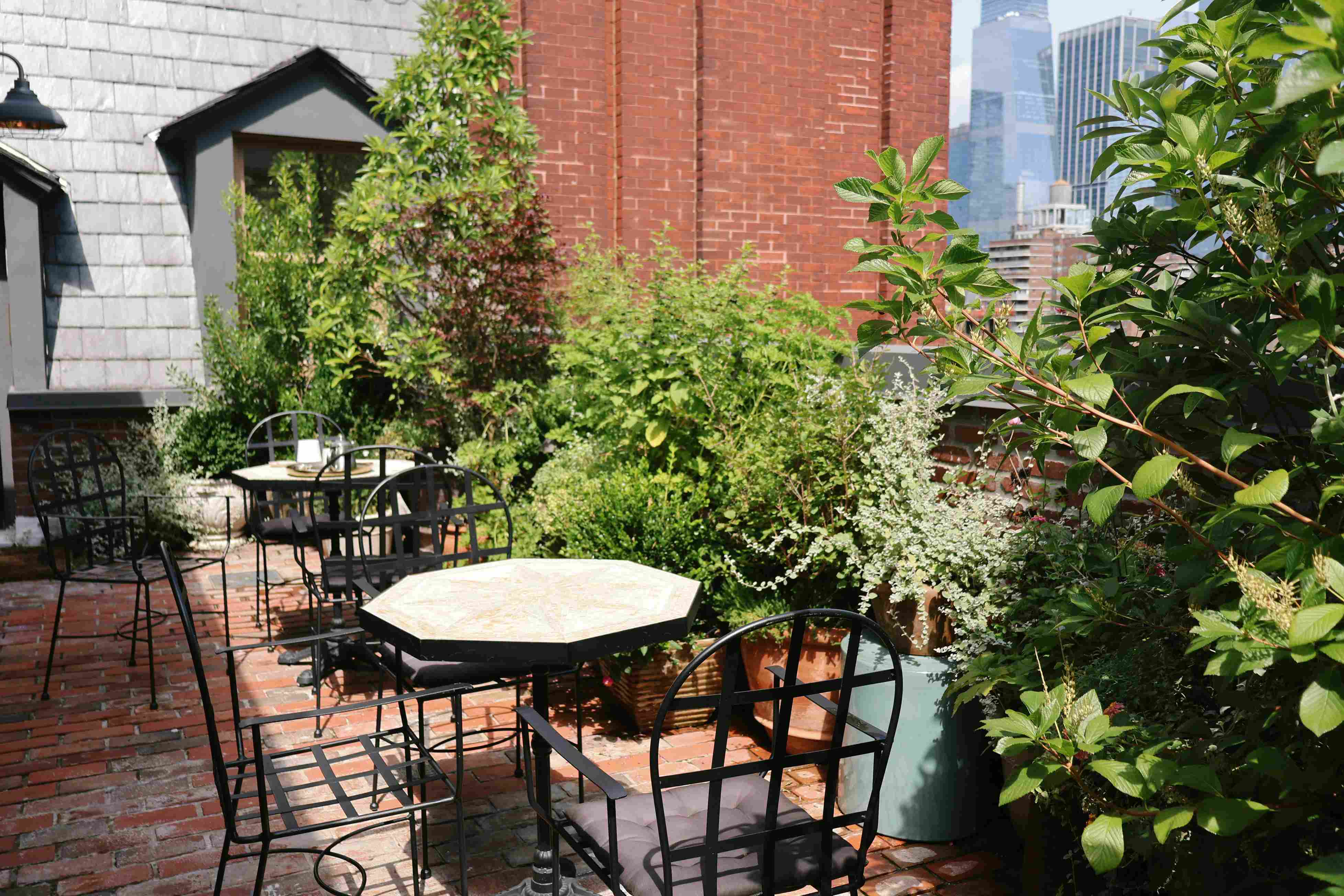 Urban Rooftop Garden Oasis