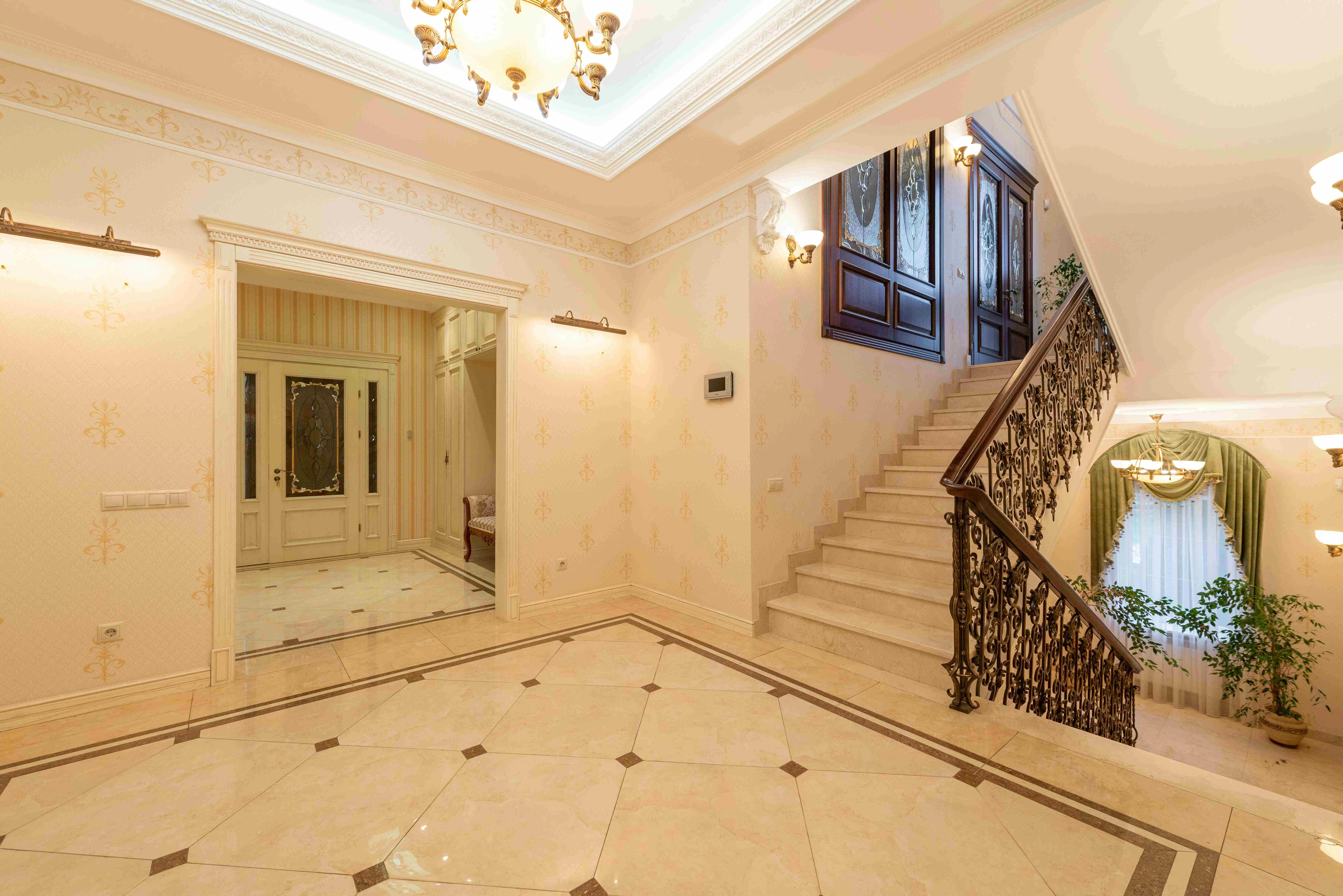 Elegant Classical Entrance Foyer Elegant Classical Entrance Foyer