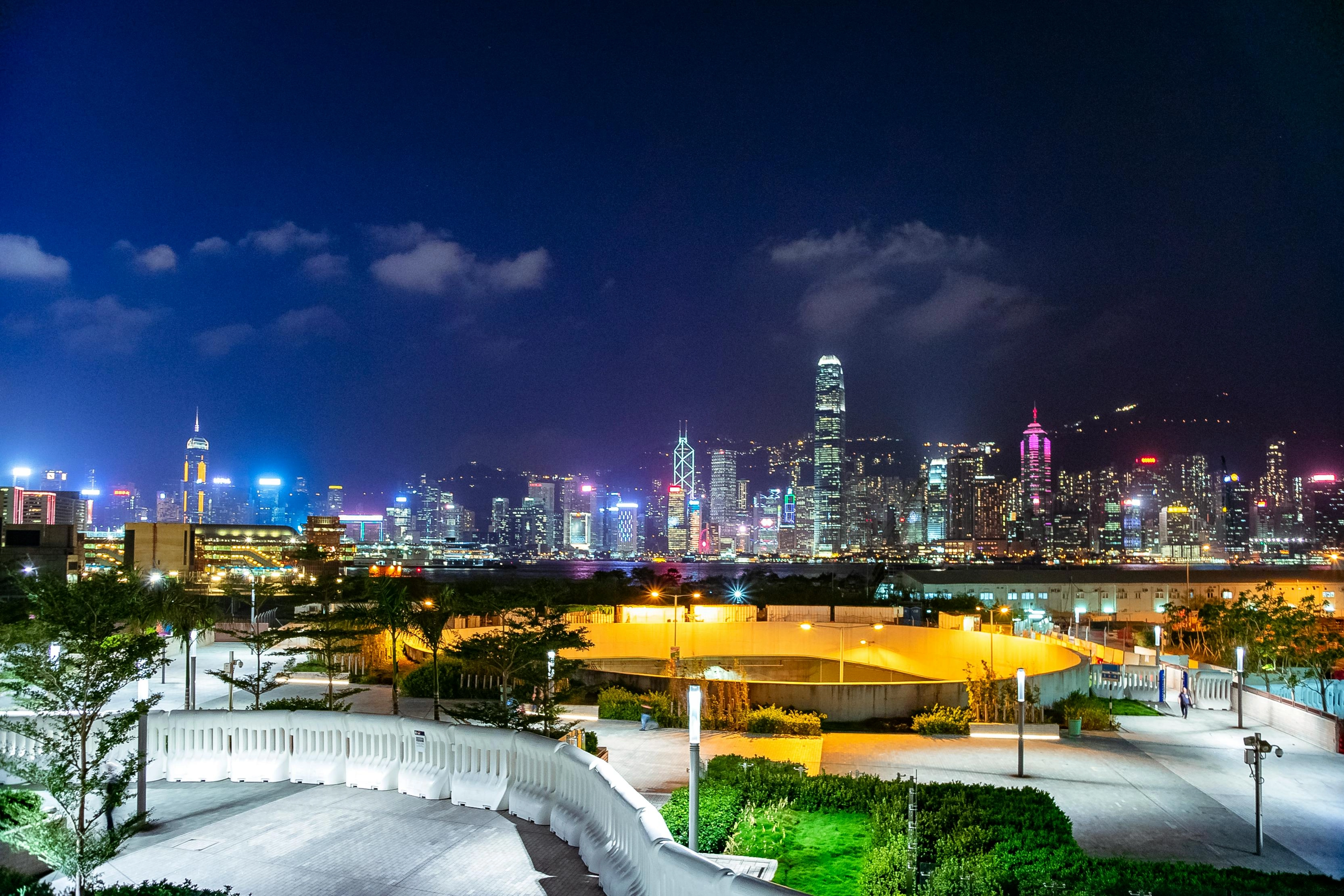 Hong Kong Skyline at Night