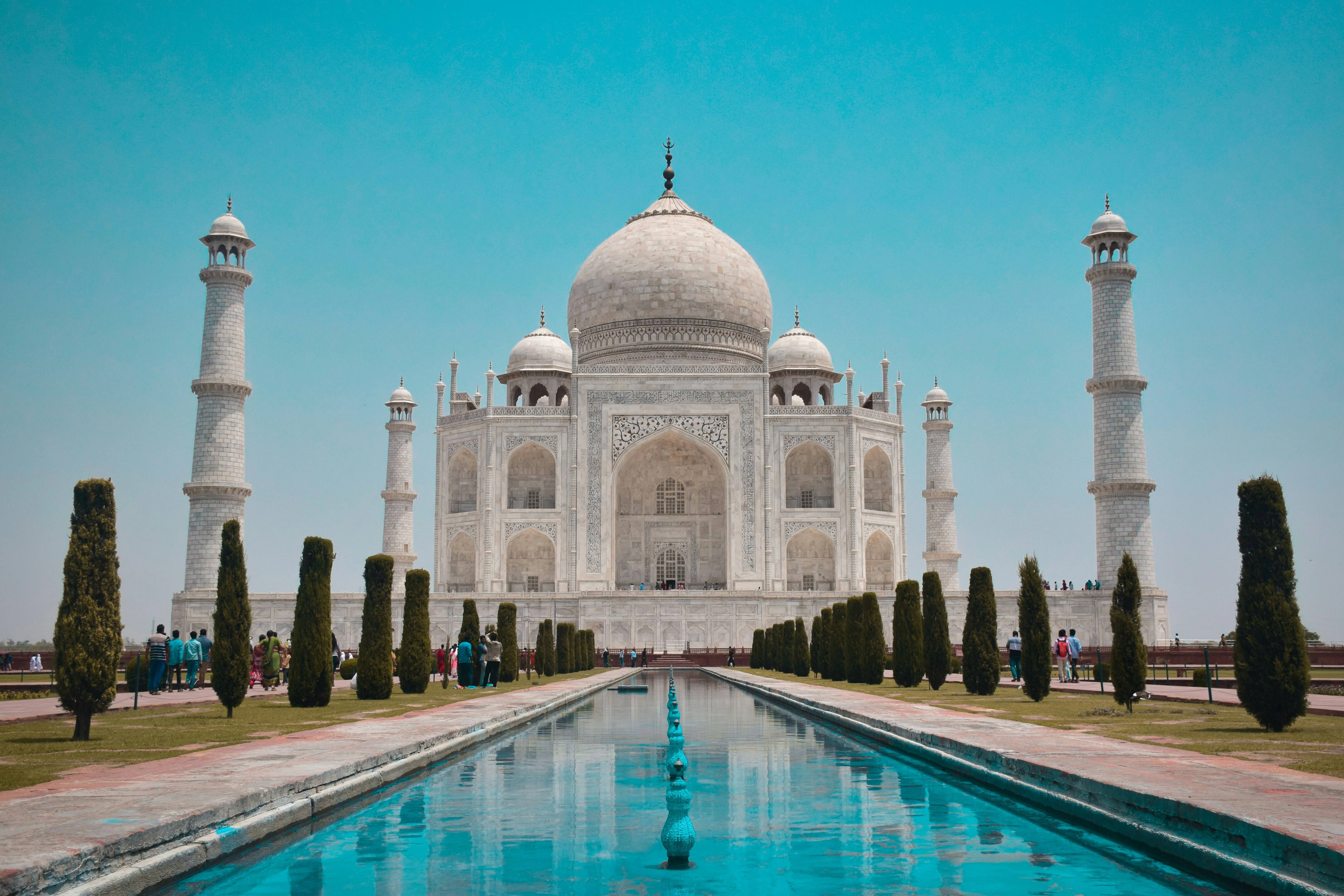 Iconic Taj Mahal View