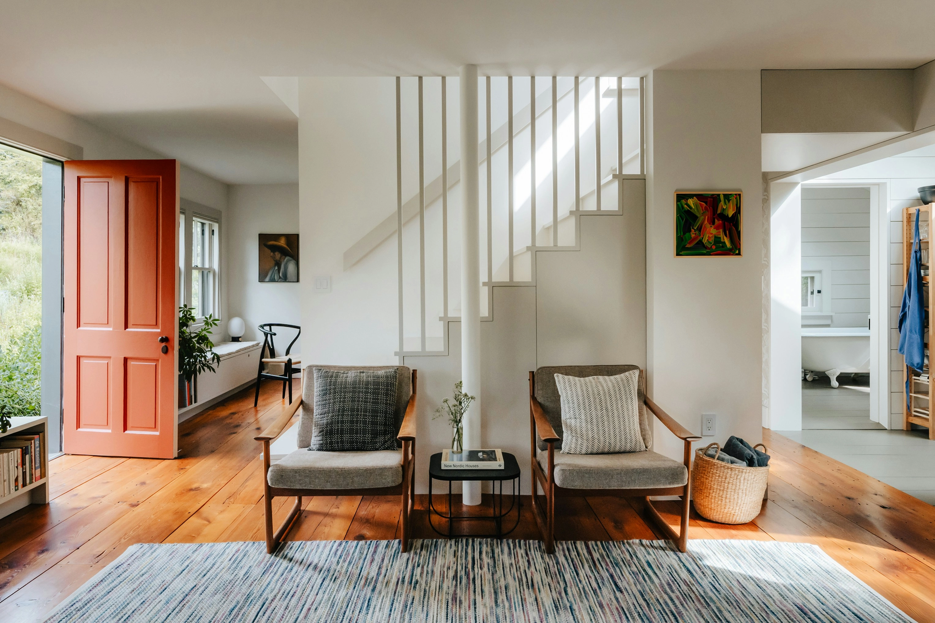 Modern Cozy Coastal Living Room