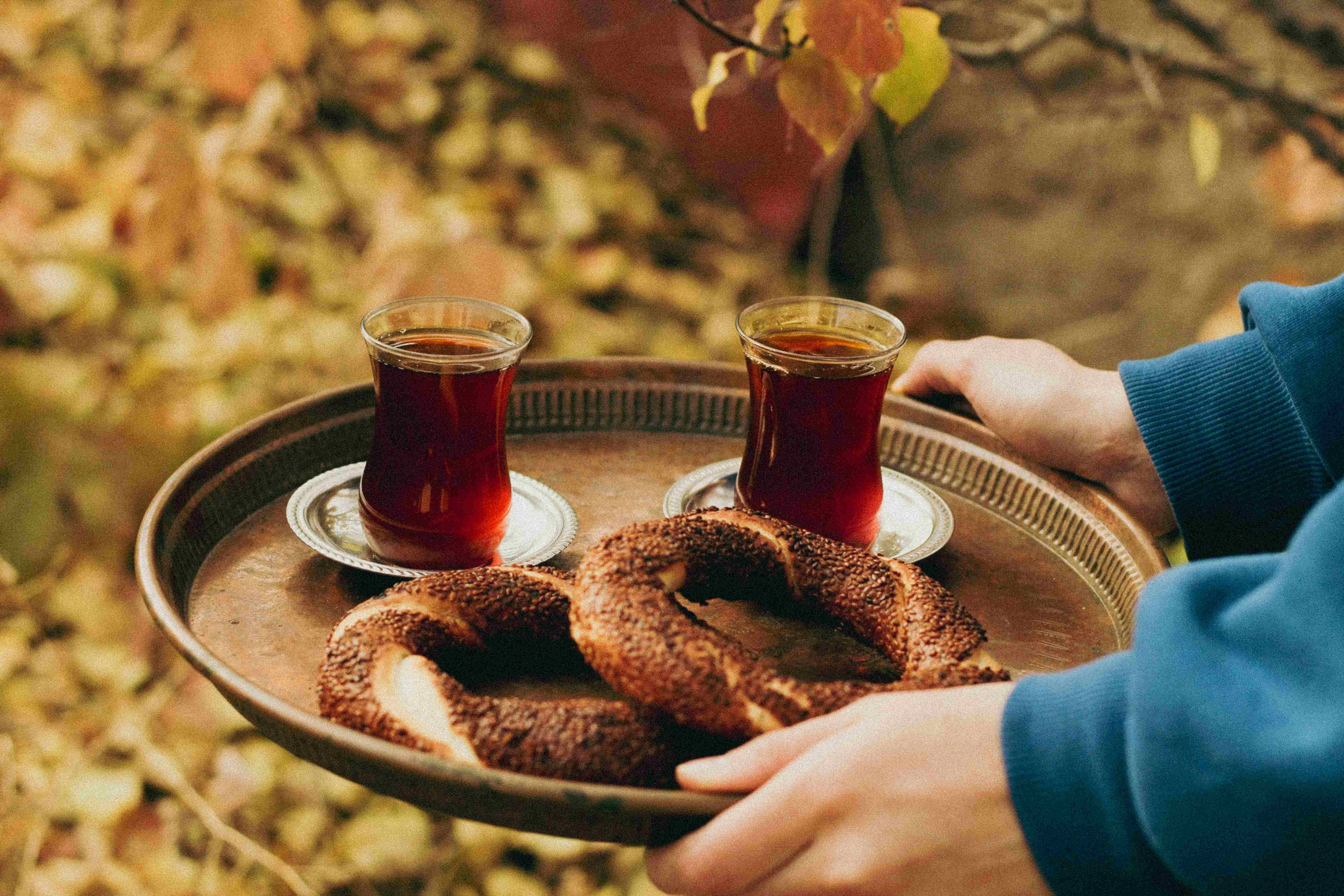 Autumn Tea and Simit