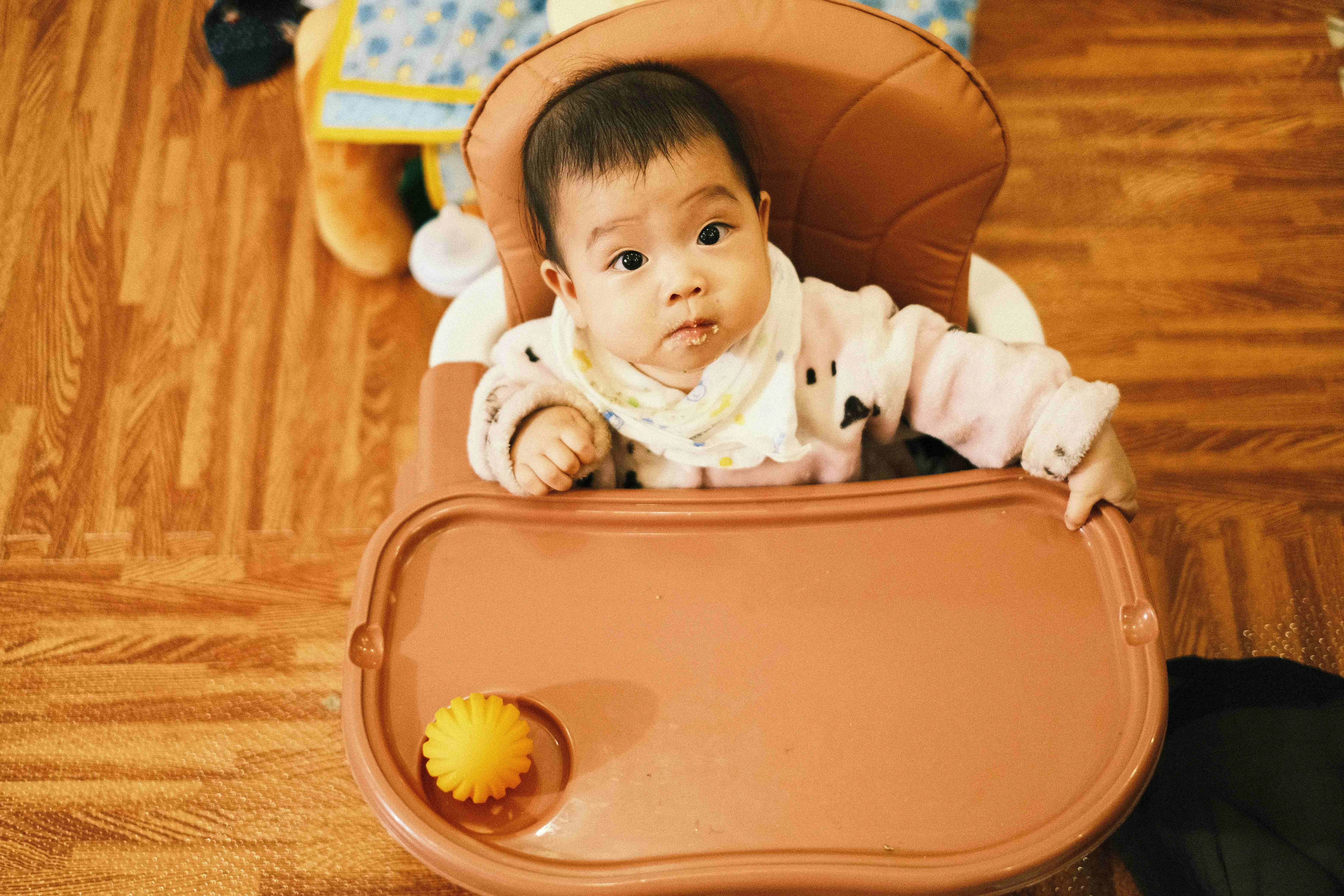 Baby in Feeding Chair Baby in Feeding Chair