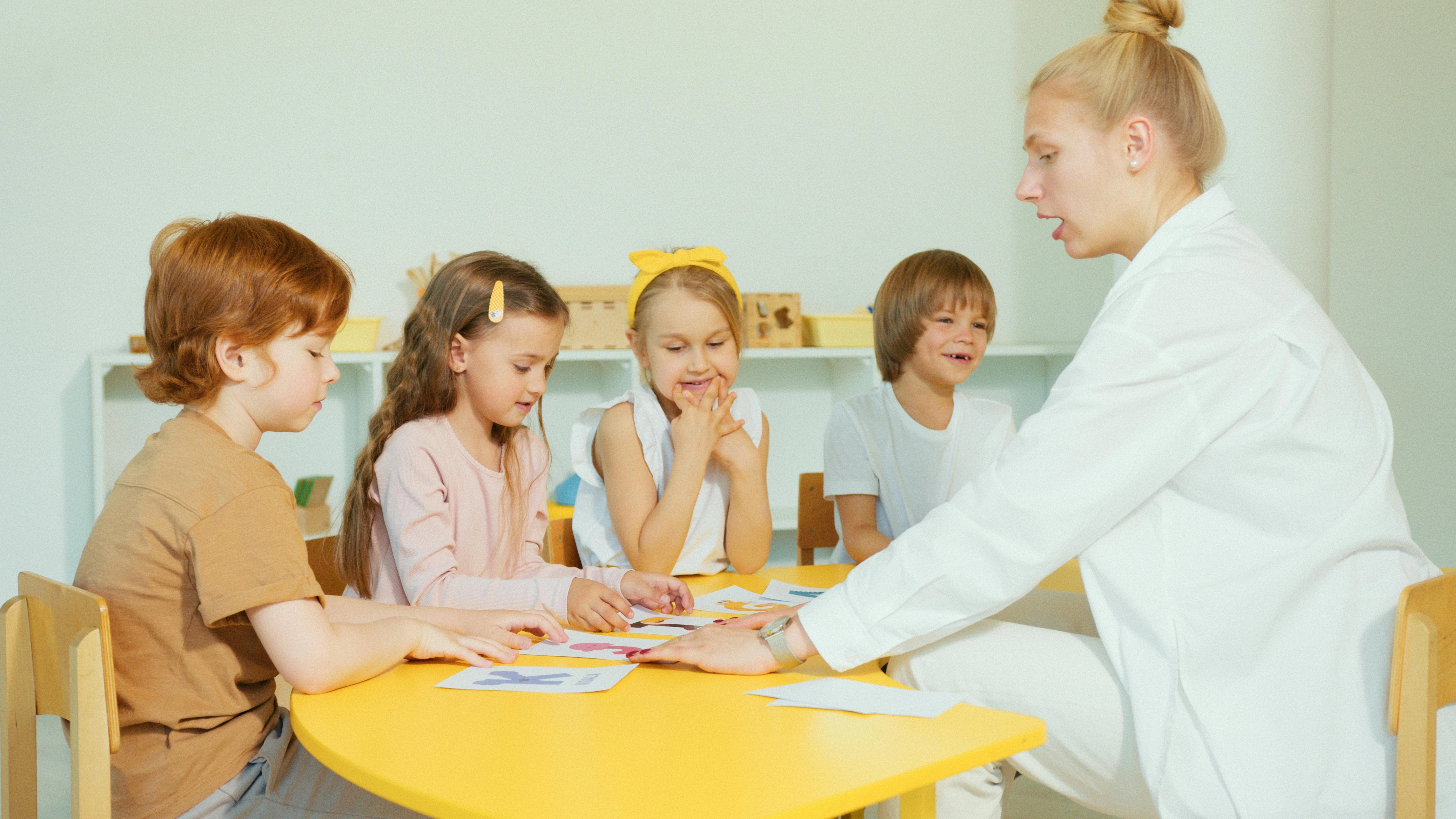 Children's classroom learning activity Children's classroom learning activity