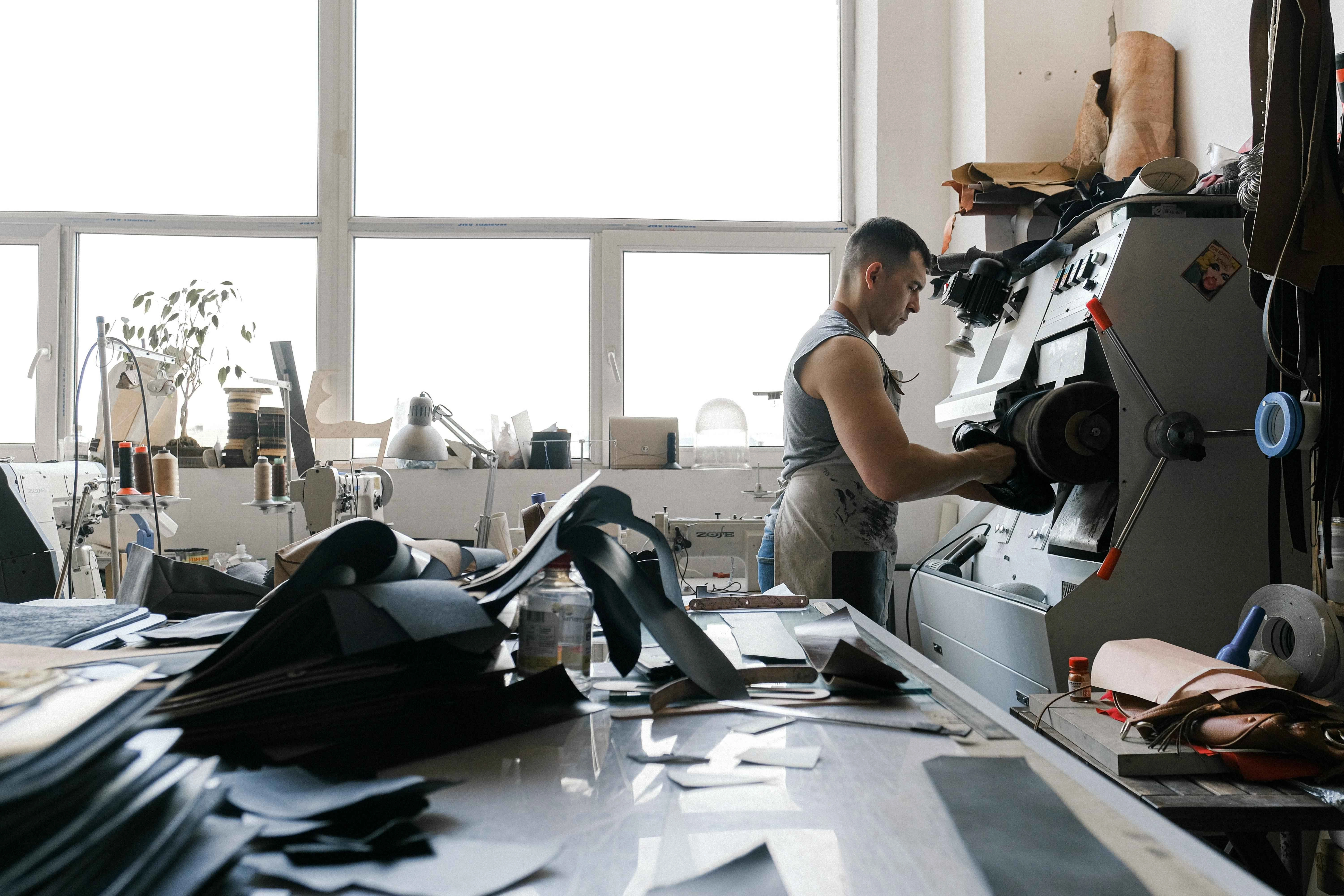 Craftsman's Leather Workshop