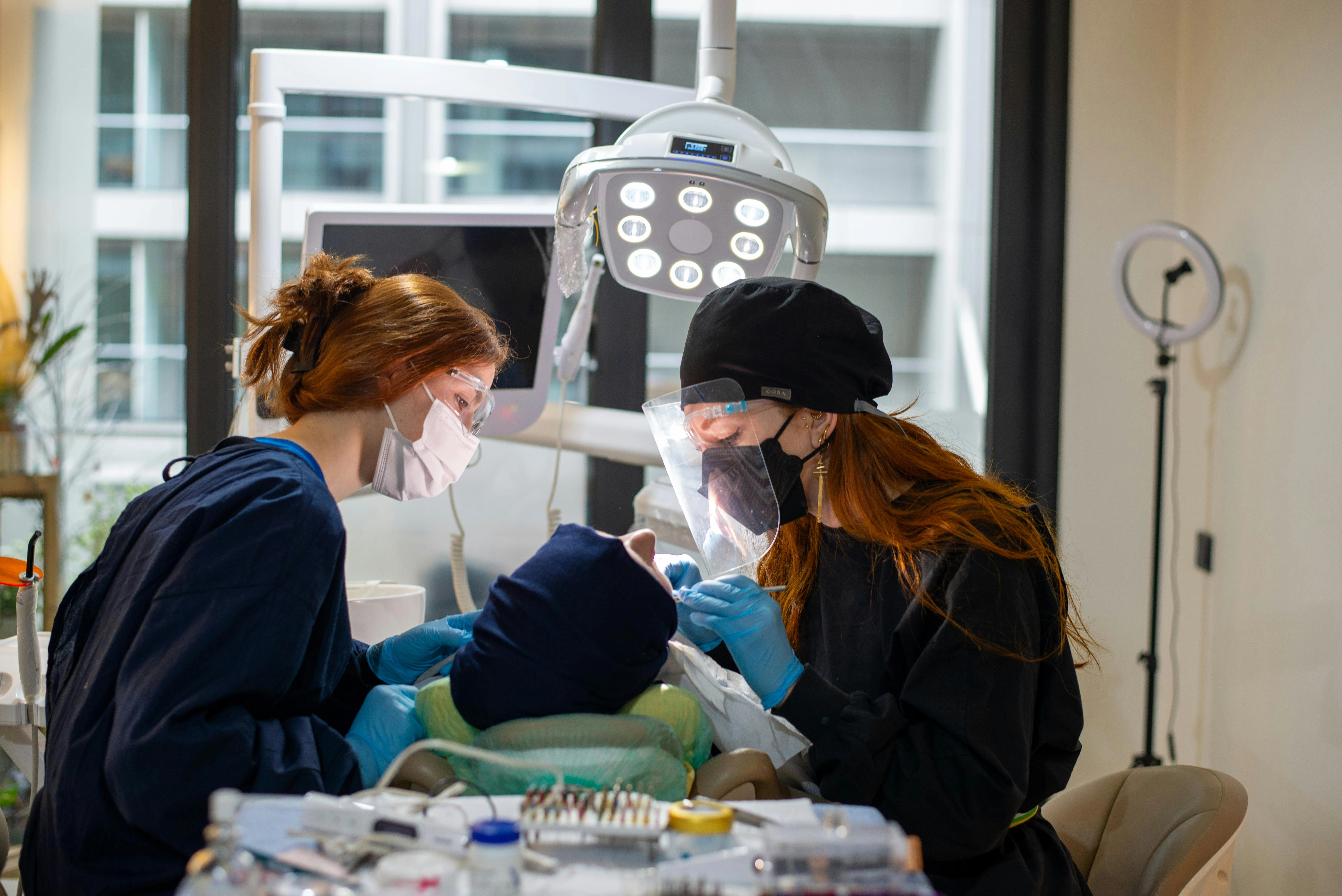 Dental Procedure in Progress