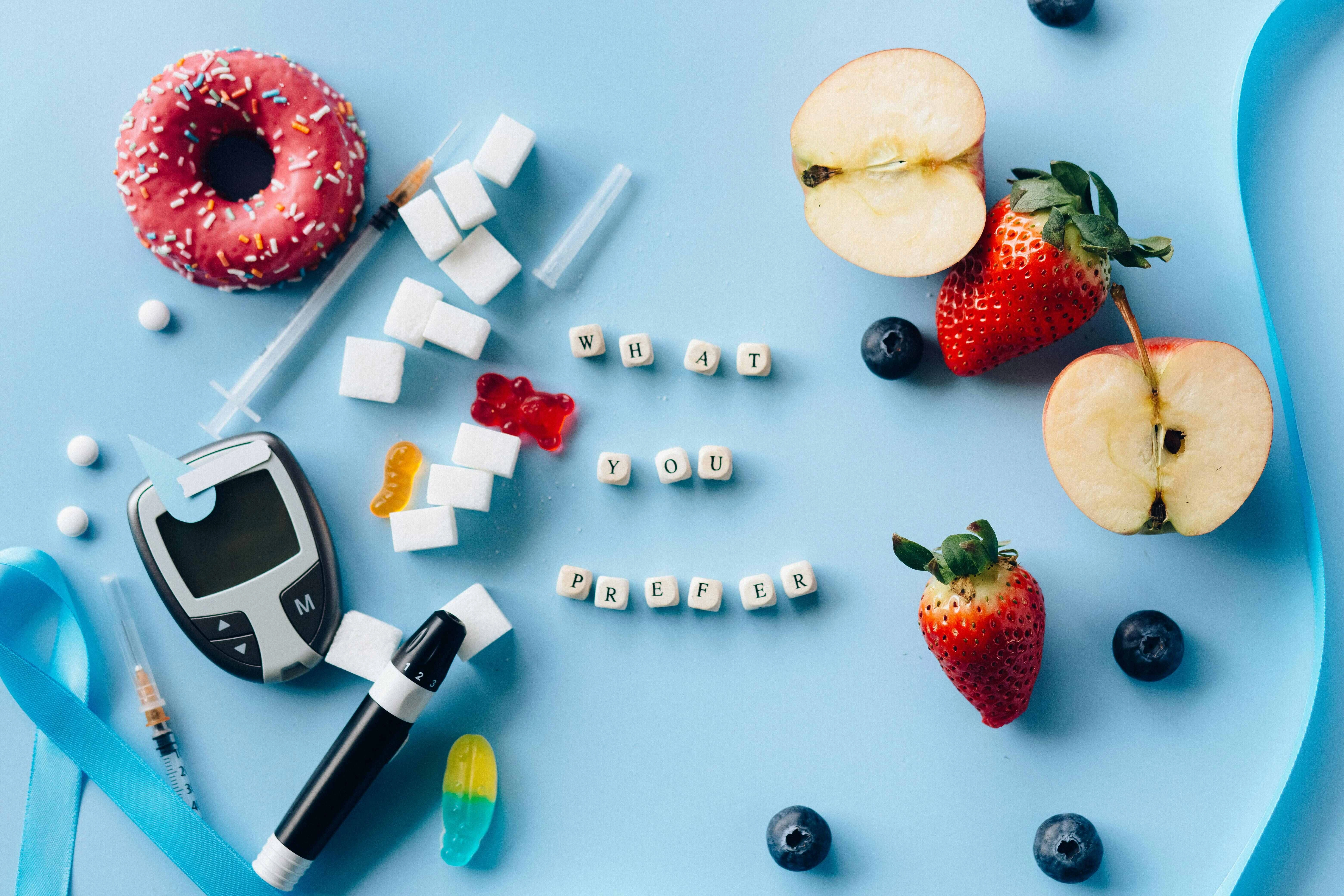 Diabetes Health Choice Concept
