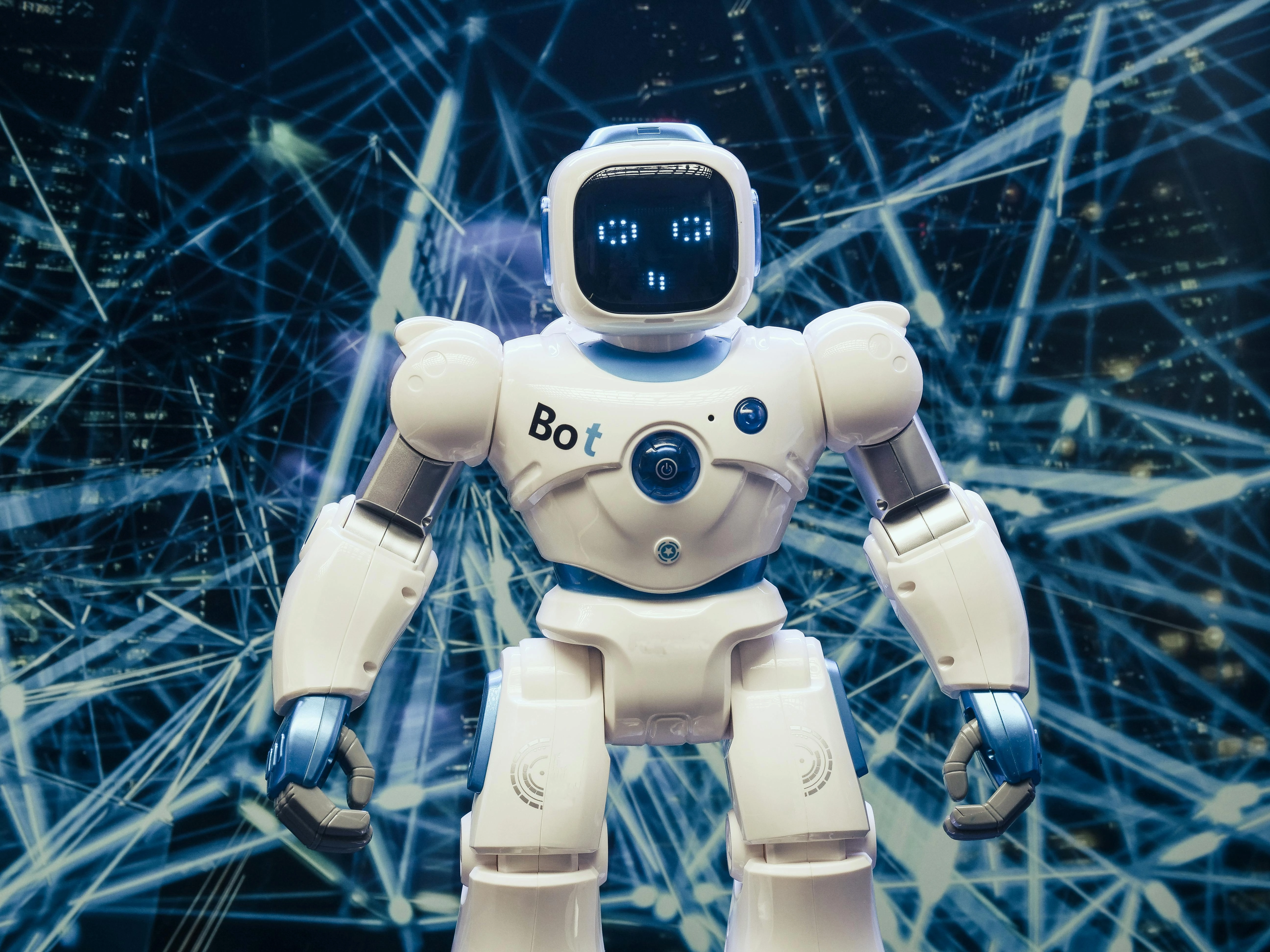 Futuristic Robot in Network Futuristic Robot in Network