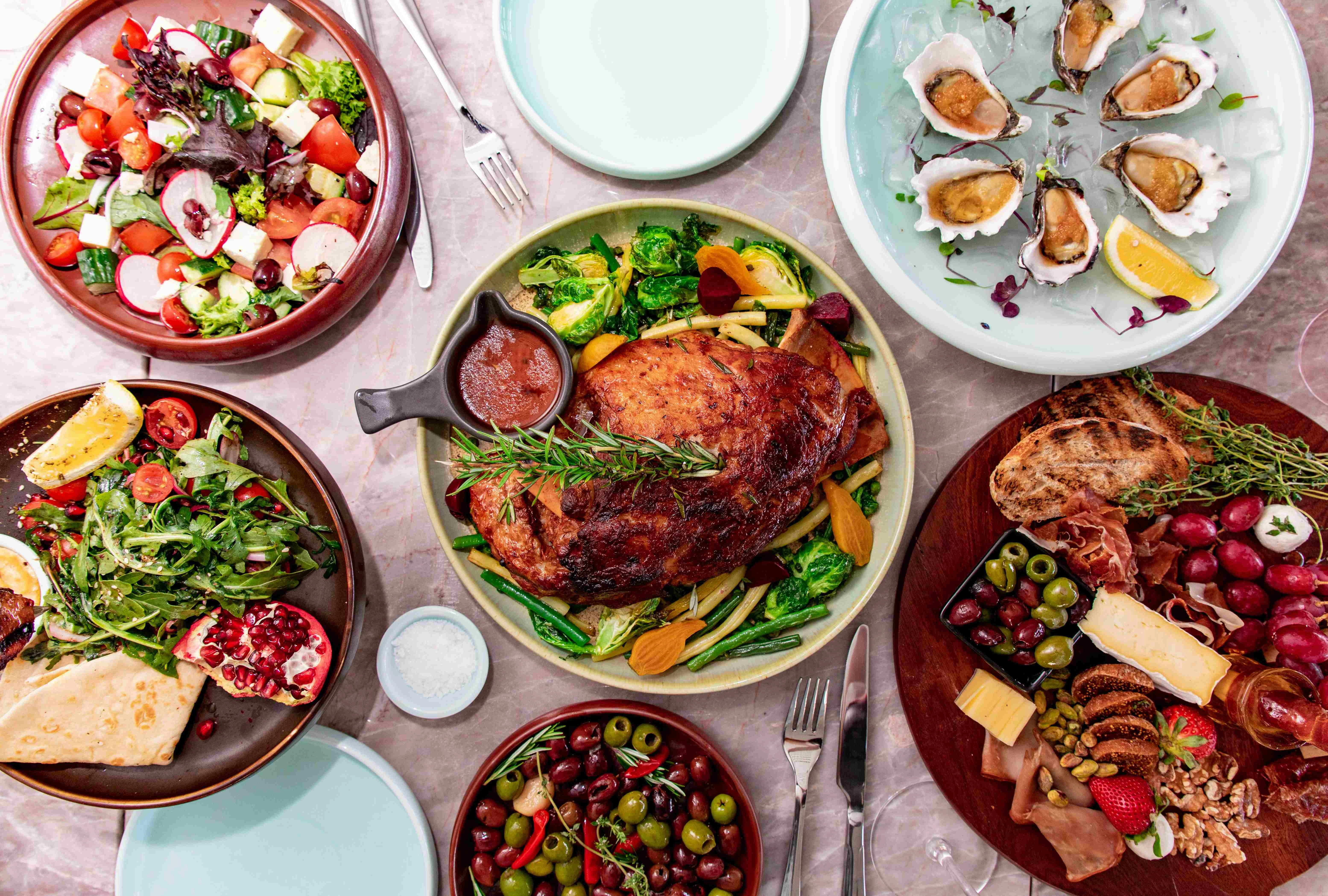 Gourmet Feast Spread