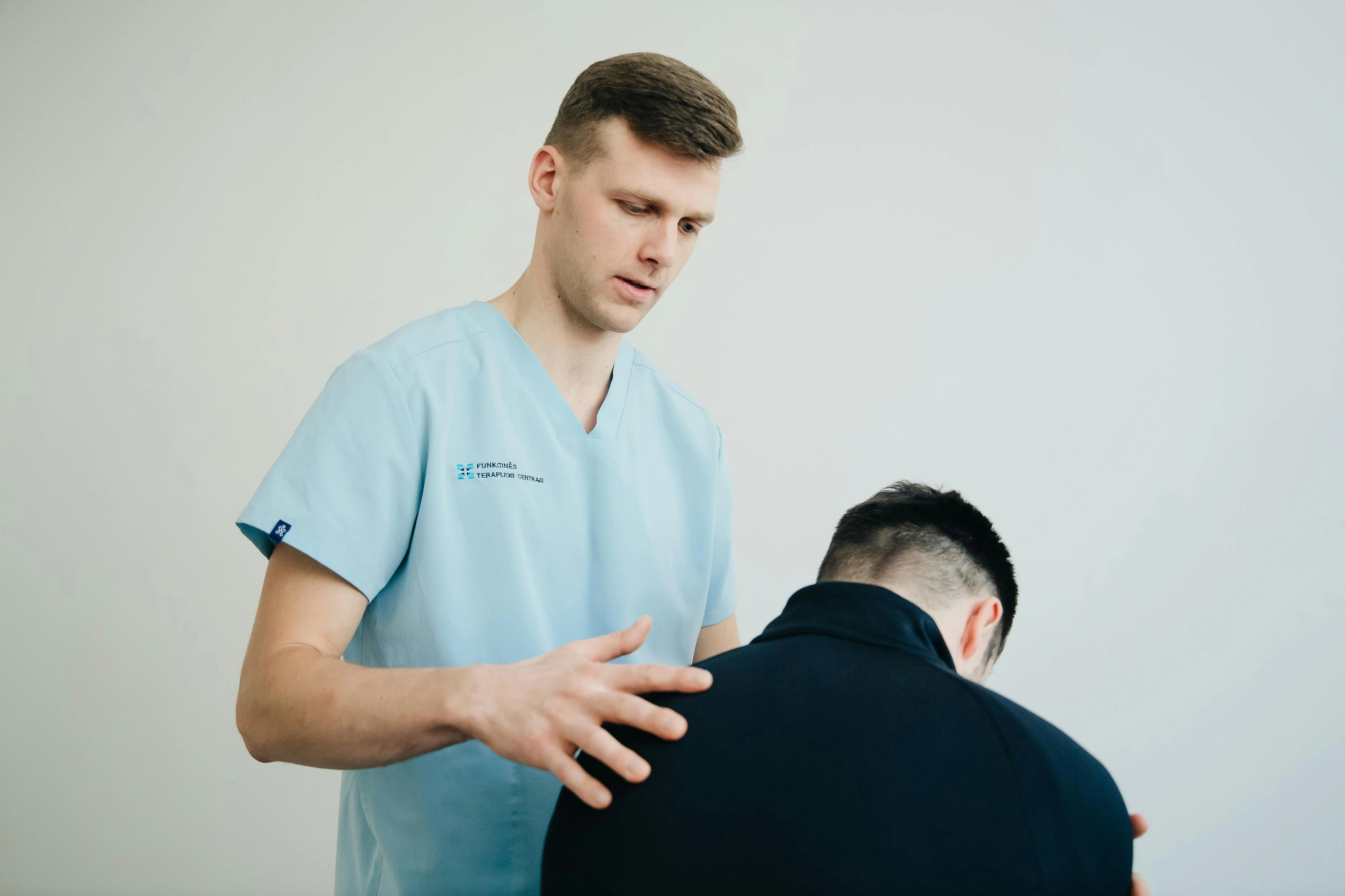 Healthcare Professional Assisting Patient