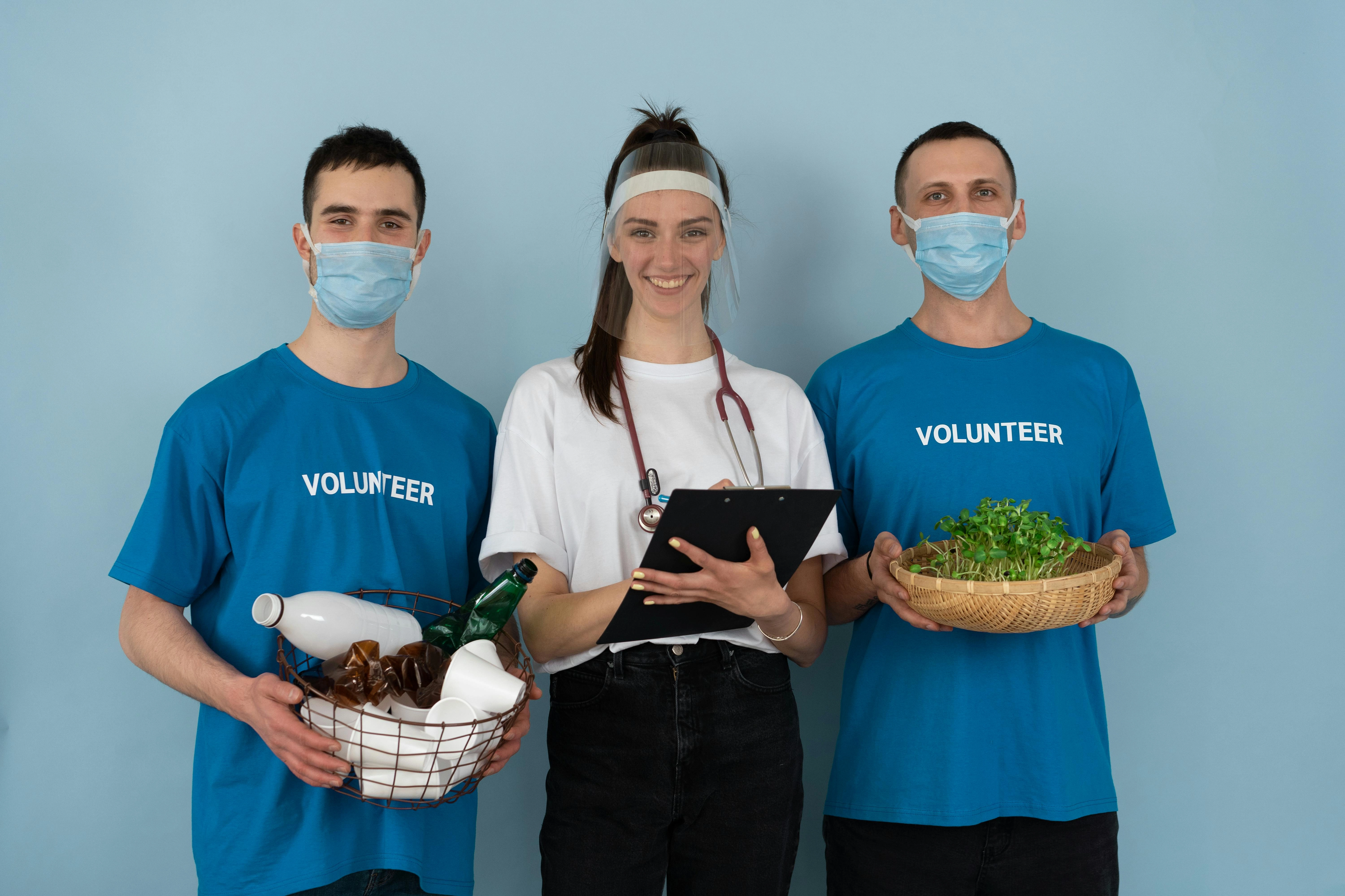 Healthcare Volunteers During Pandemic
