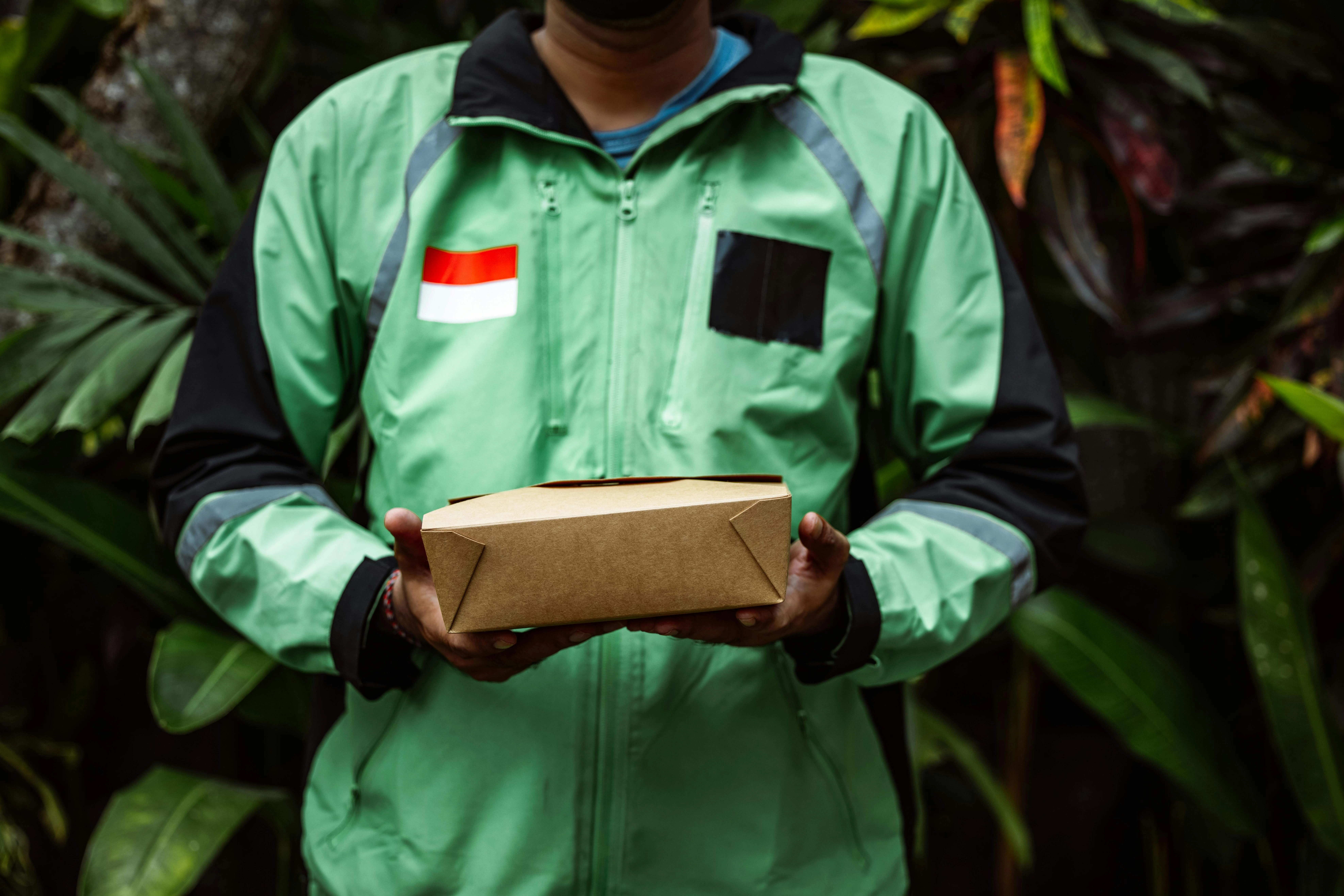 Indonesian Delivery Service Uniform