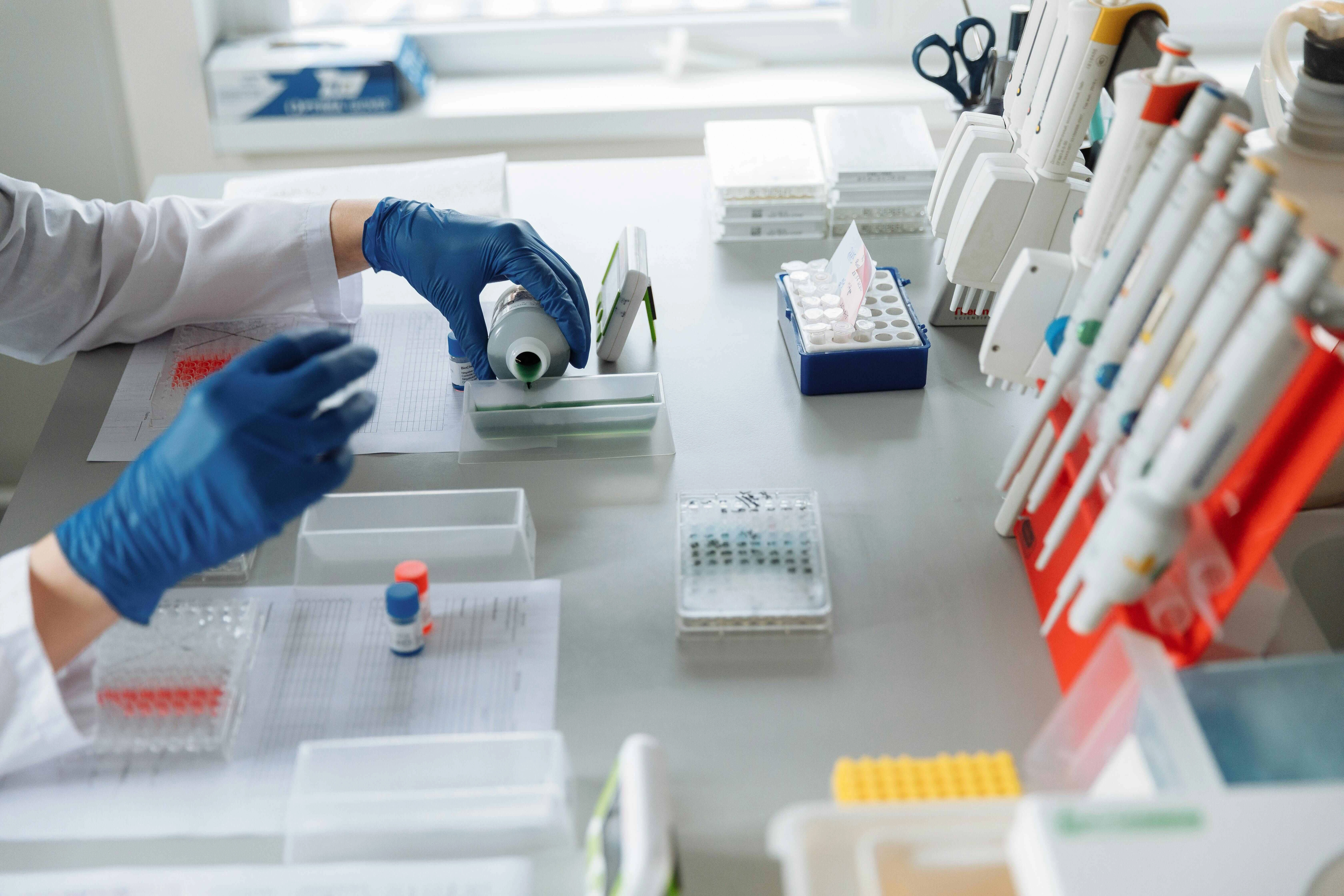 Laboratory Research Experiment Setup