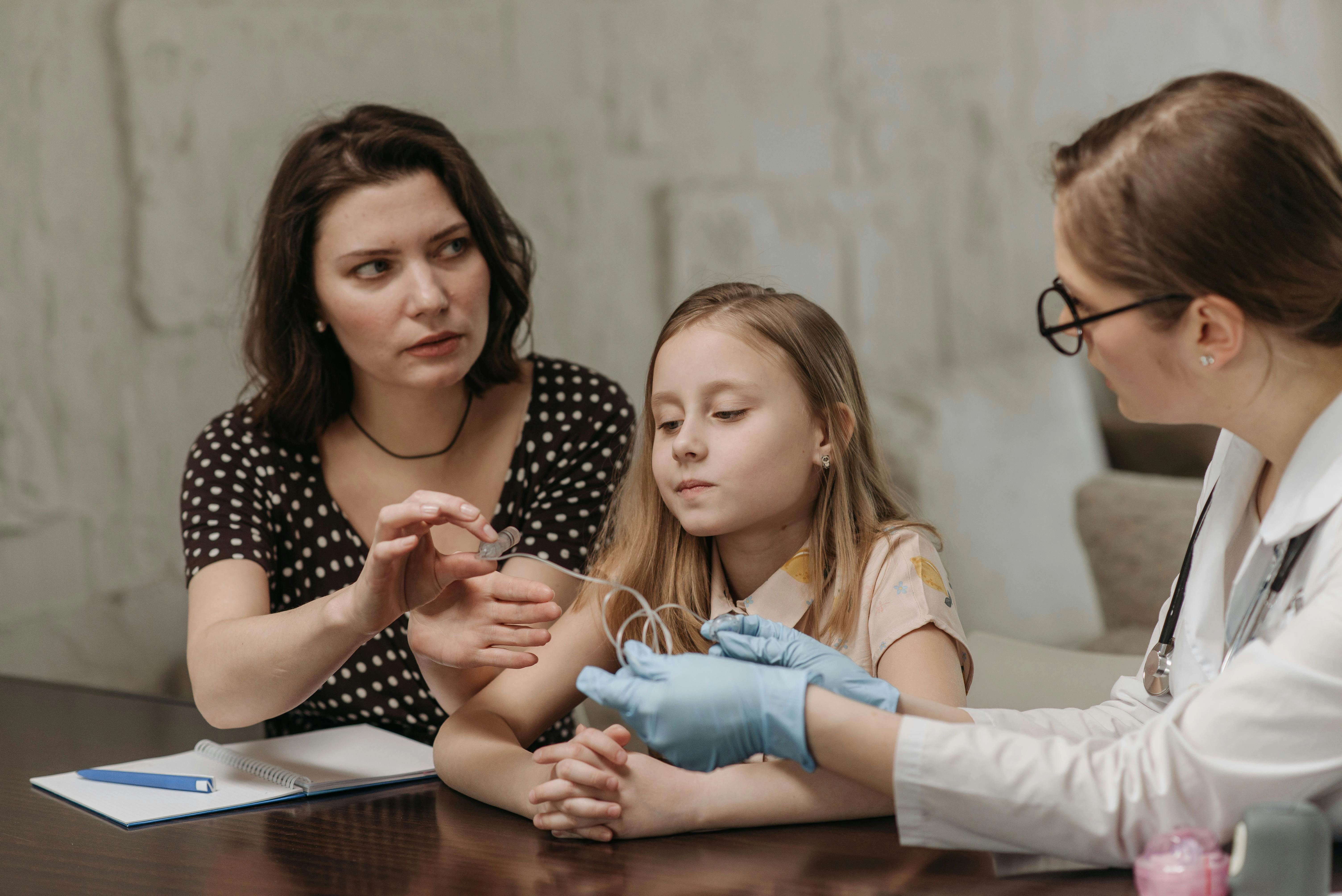 Medical Consultation with Child