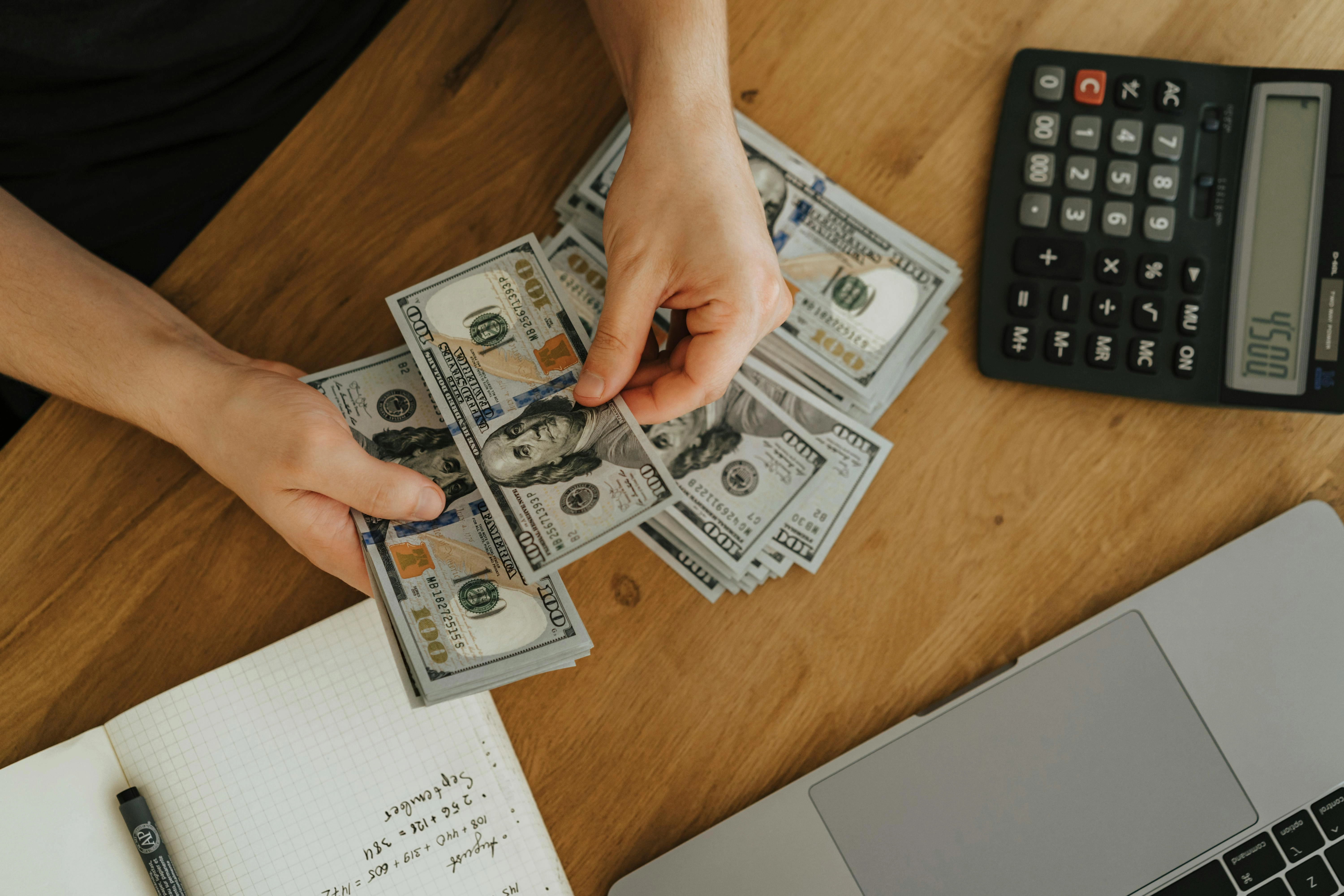 Money counting and calculations Money counting and calculations