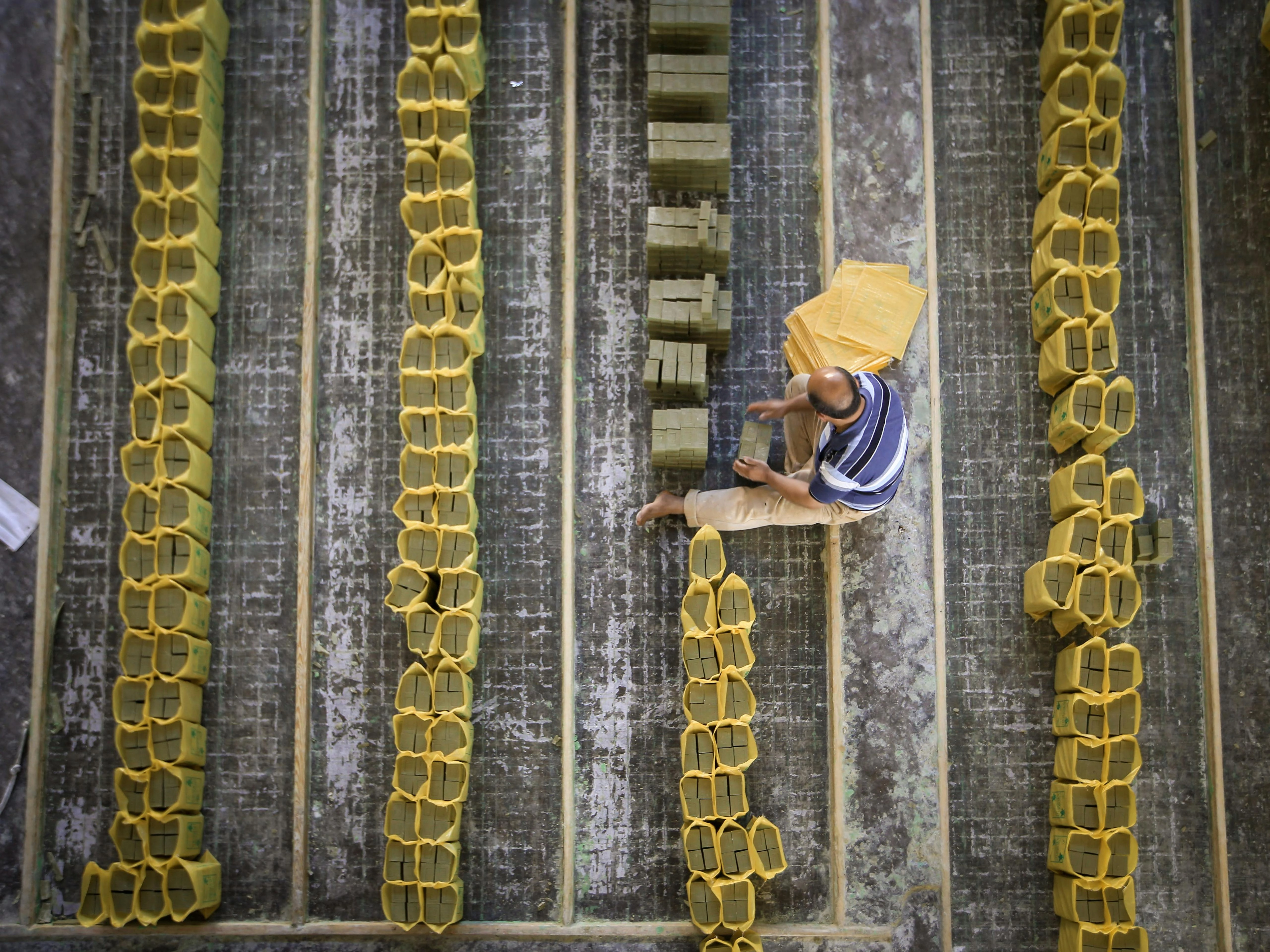 Pasta Factory Aerial View Pasta Factory Aerial View