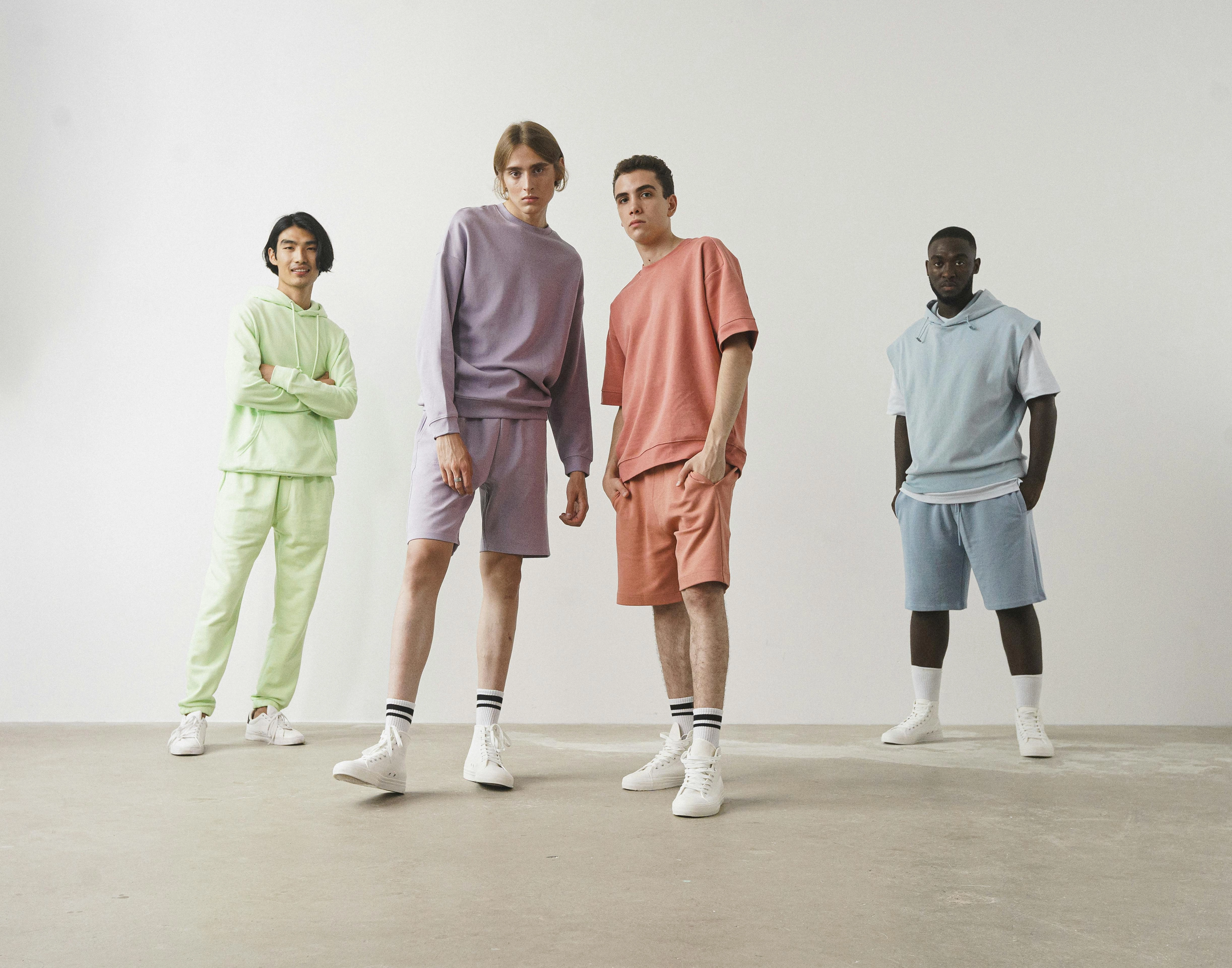 Pastel Streetwear Fashion Lineup
